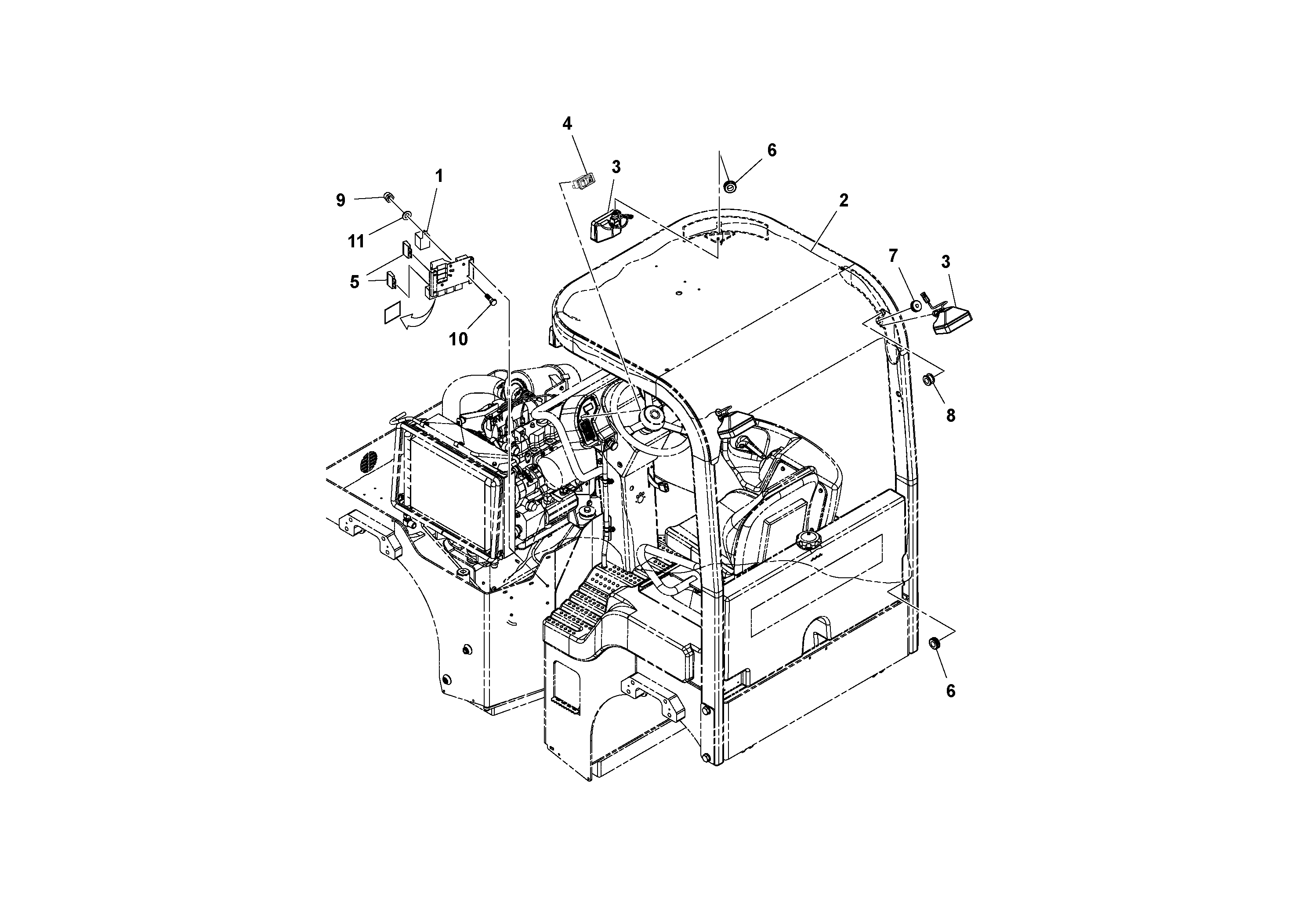 Steering valve, cpl. RM59270264 VOLVO
