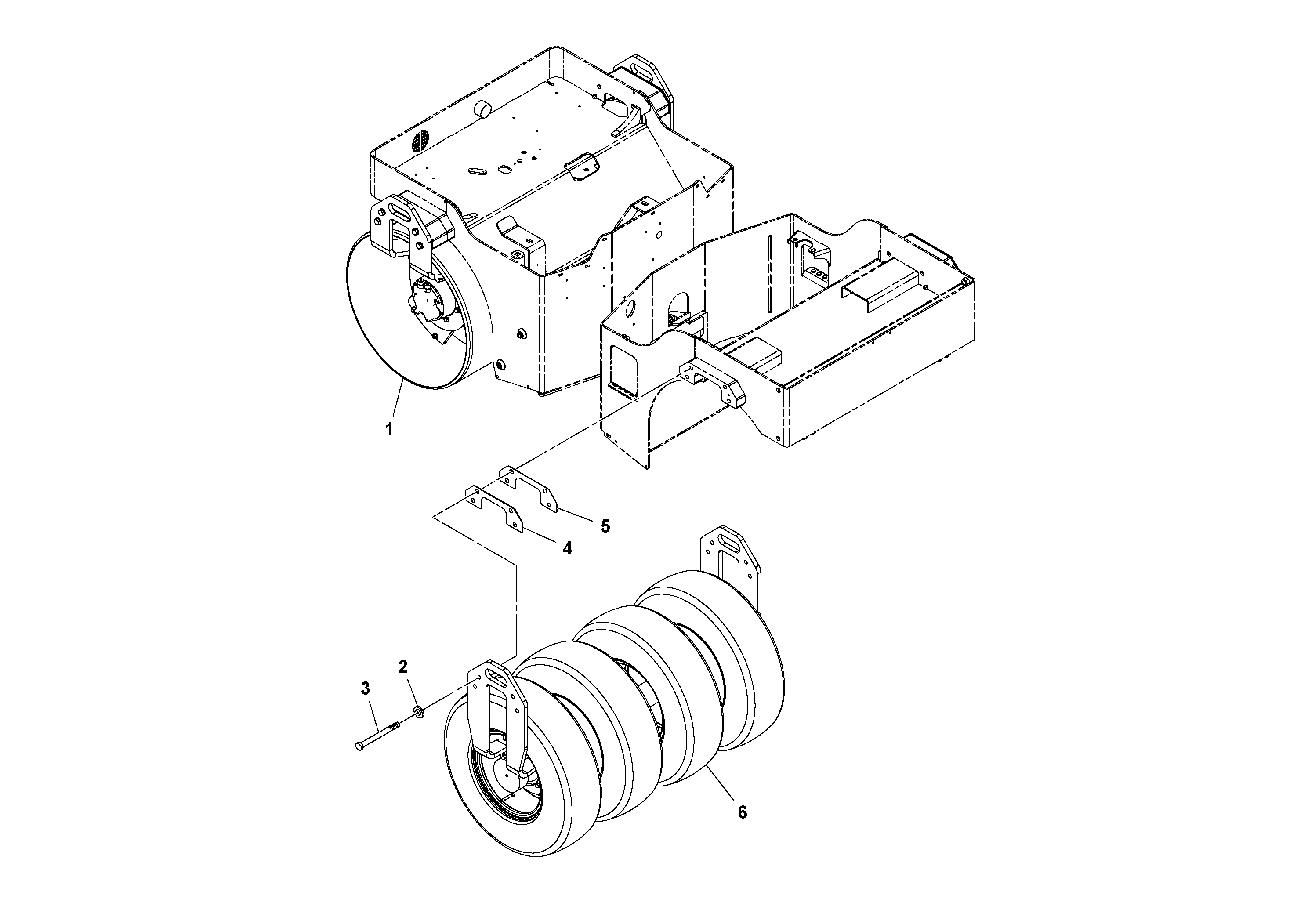 Mounting rail RM96705520 VOLVO