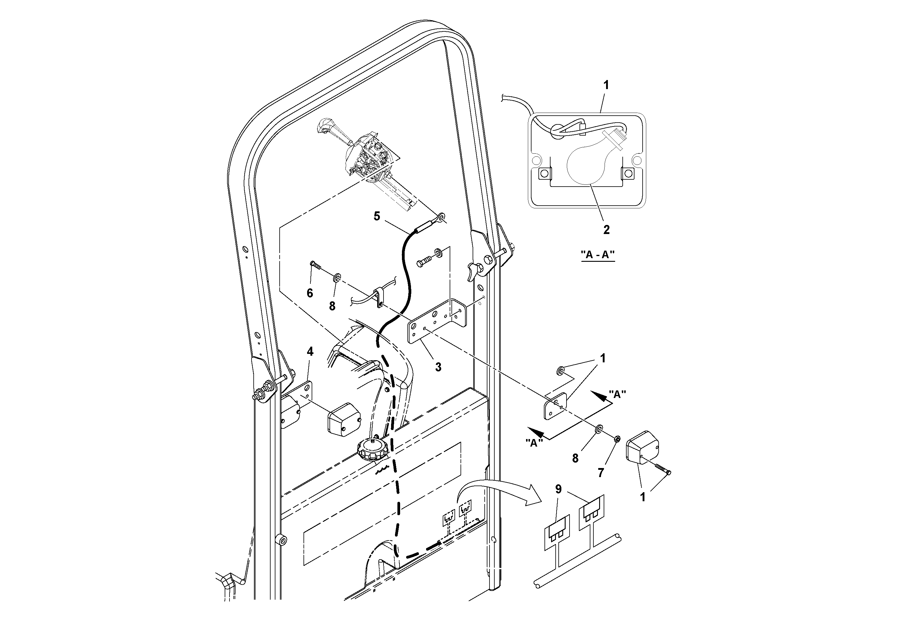 Mounting rail RM96705173 VOLVO