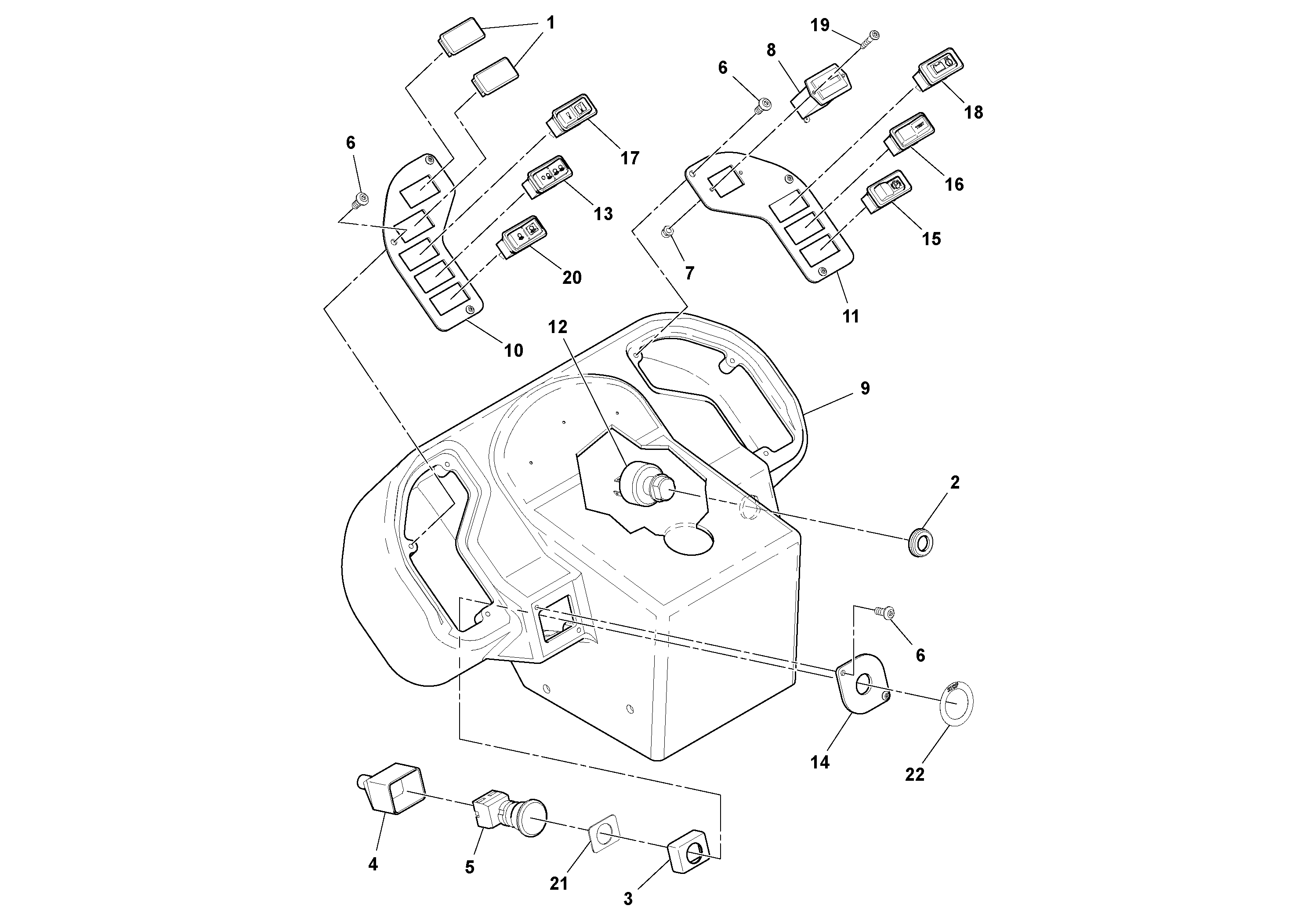 Radio Support RM13305347 VOLVO