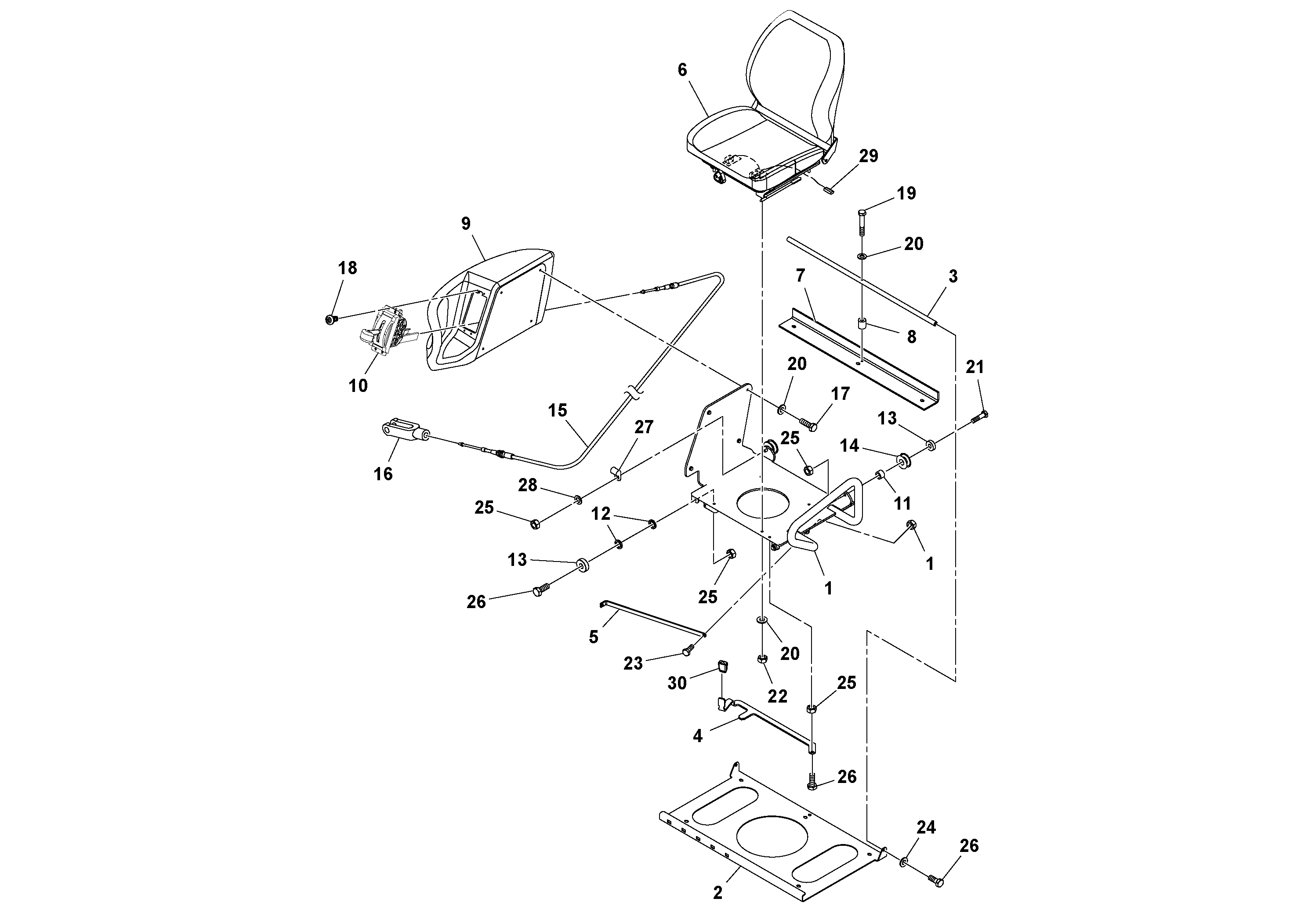 Mounting rail RM13198015 VOLVO