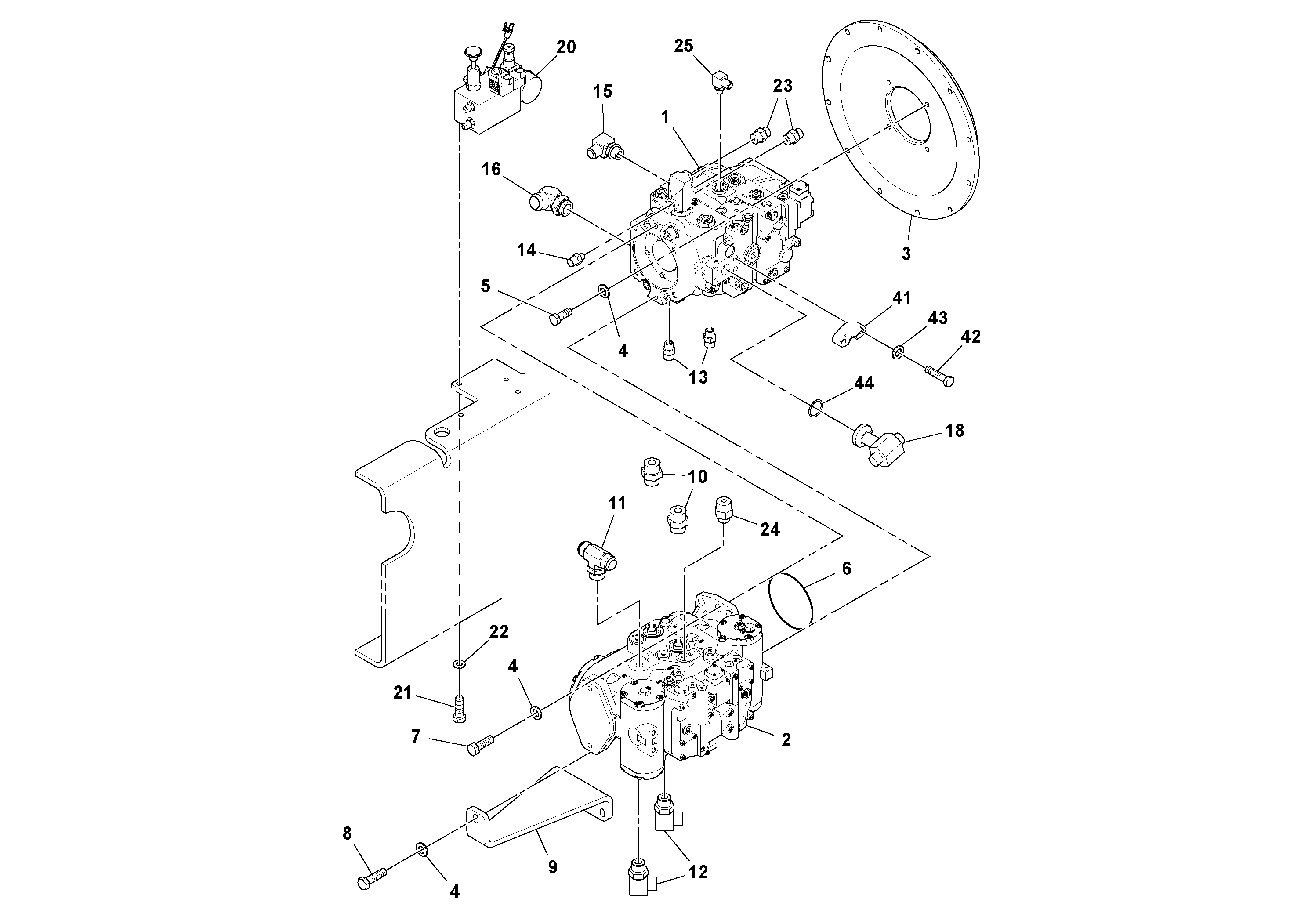 Valve Assembly, Stop RM95488128 VOLVO