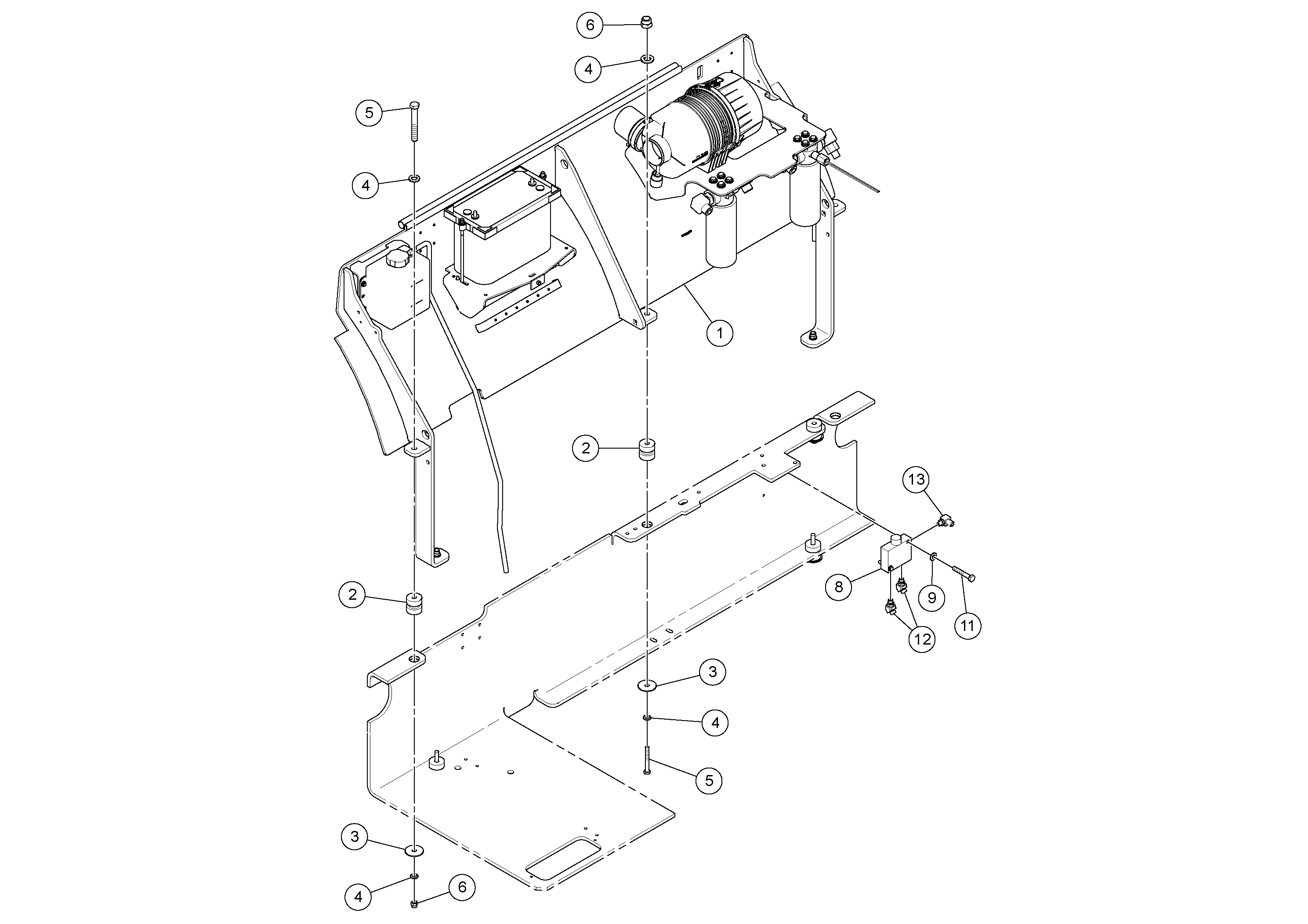 Приборы RM59077602 VOLVO