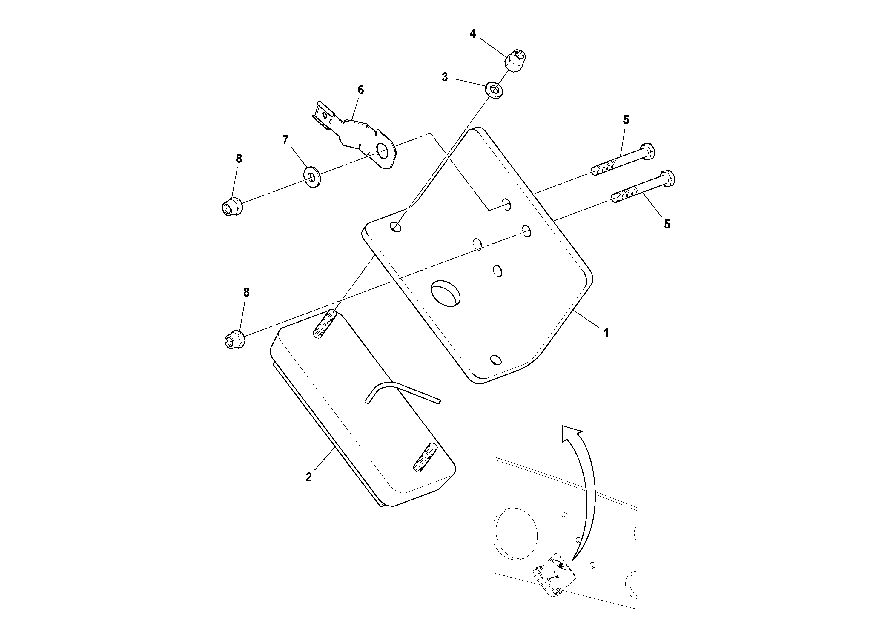 Tree-lg Grapple RM13421094 VOLVO