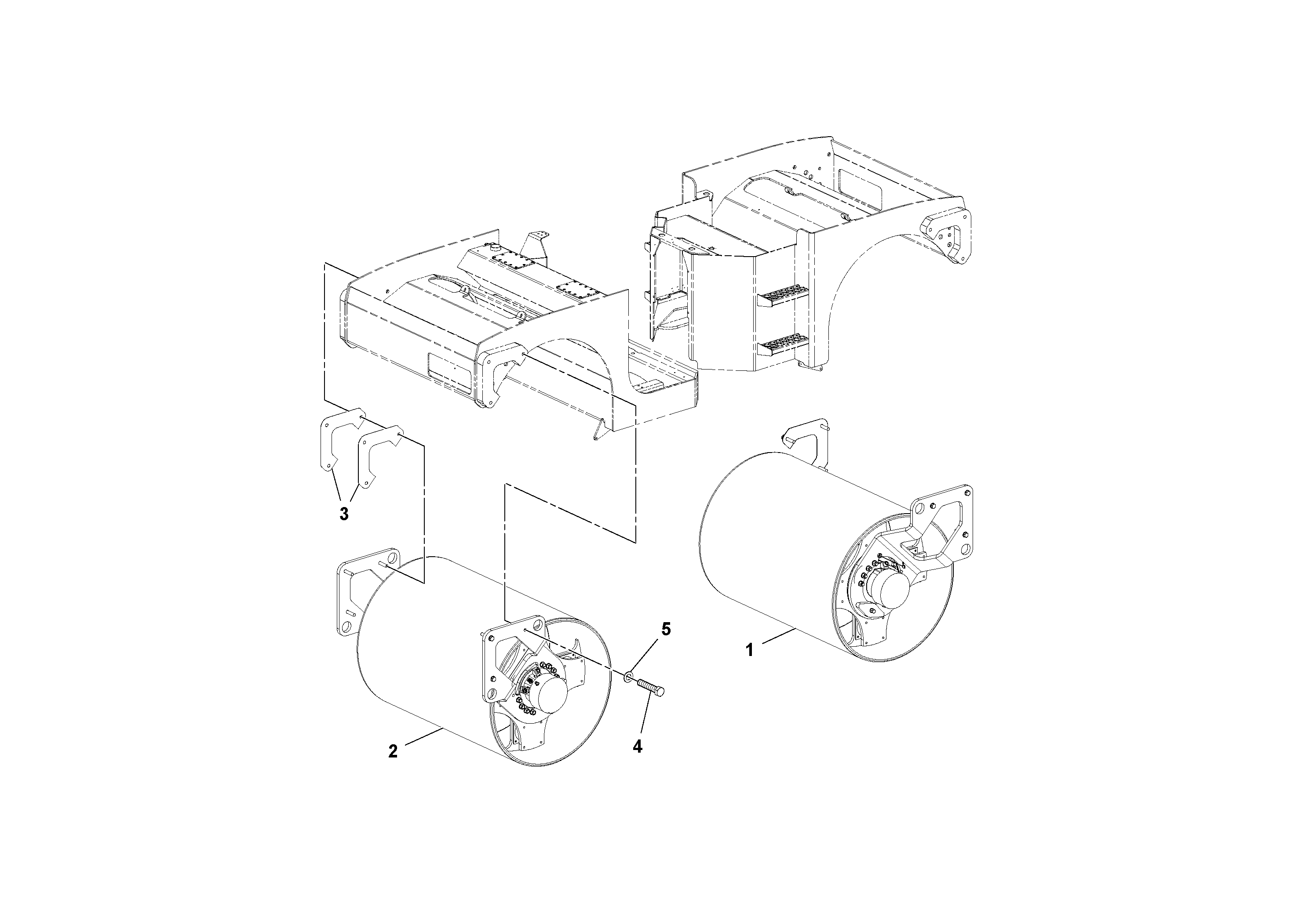 Mounting rail RM96728738 VOLVO