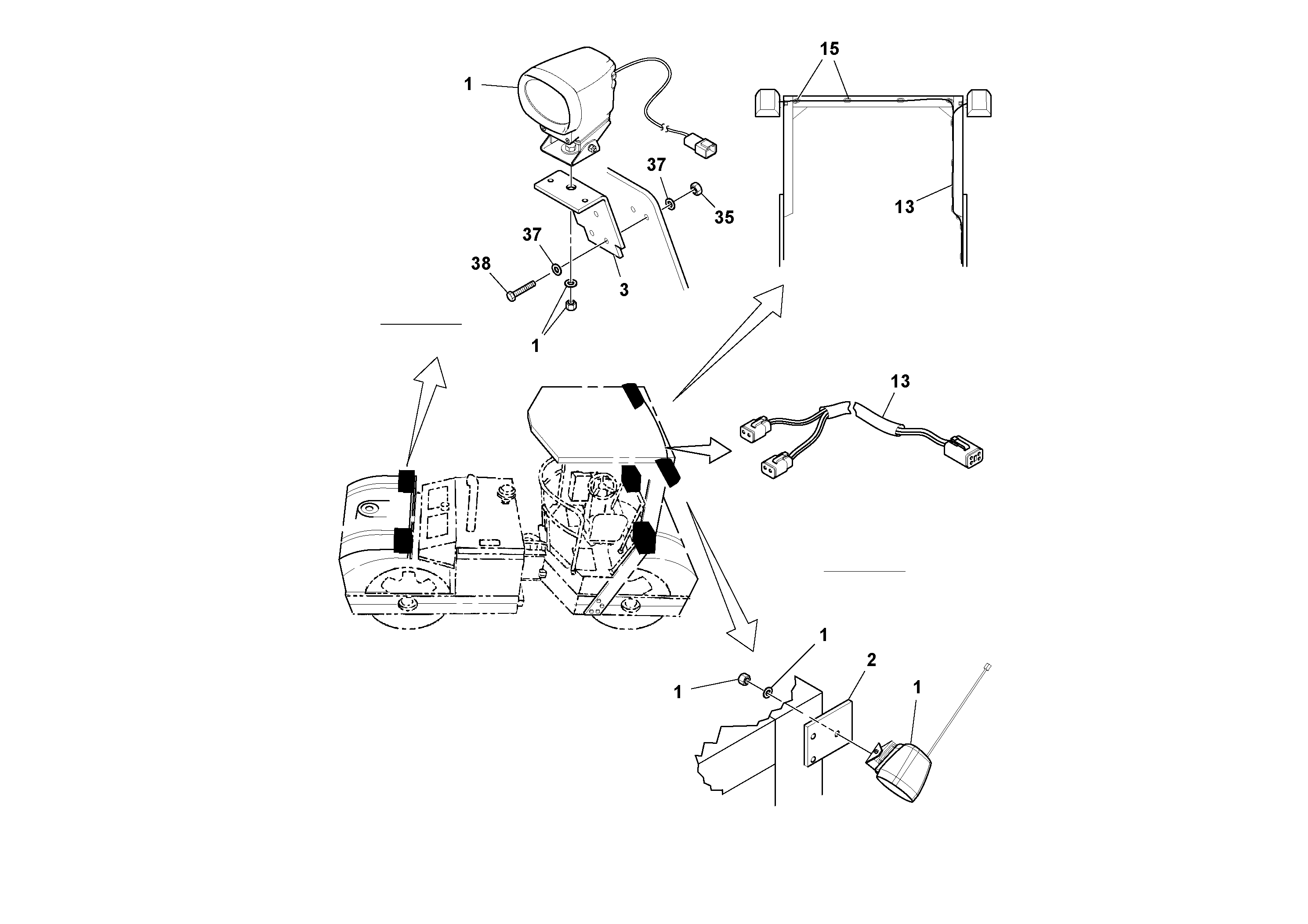 Seat frame RM59222182 VOLVO