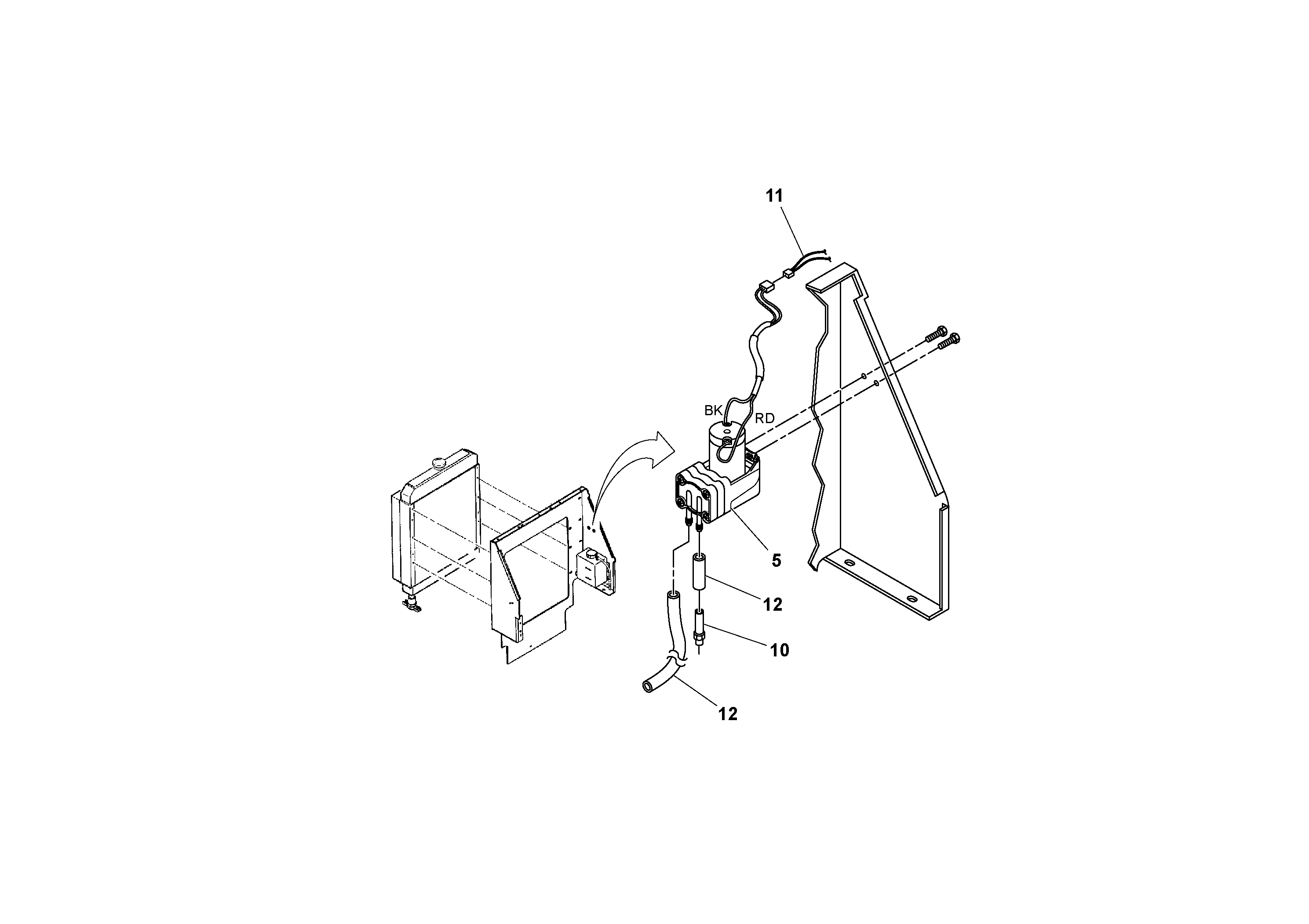 Tie Rod RM59185611 VOLVO