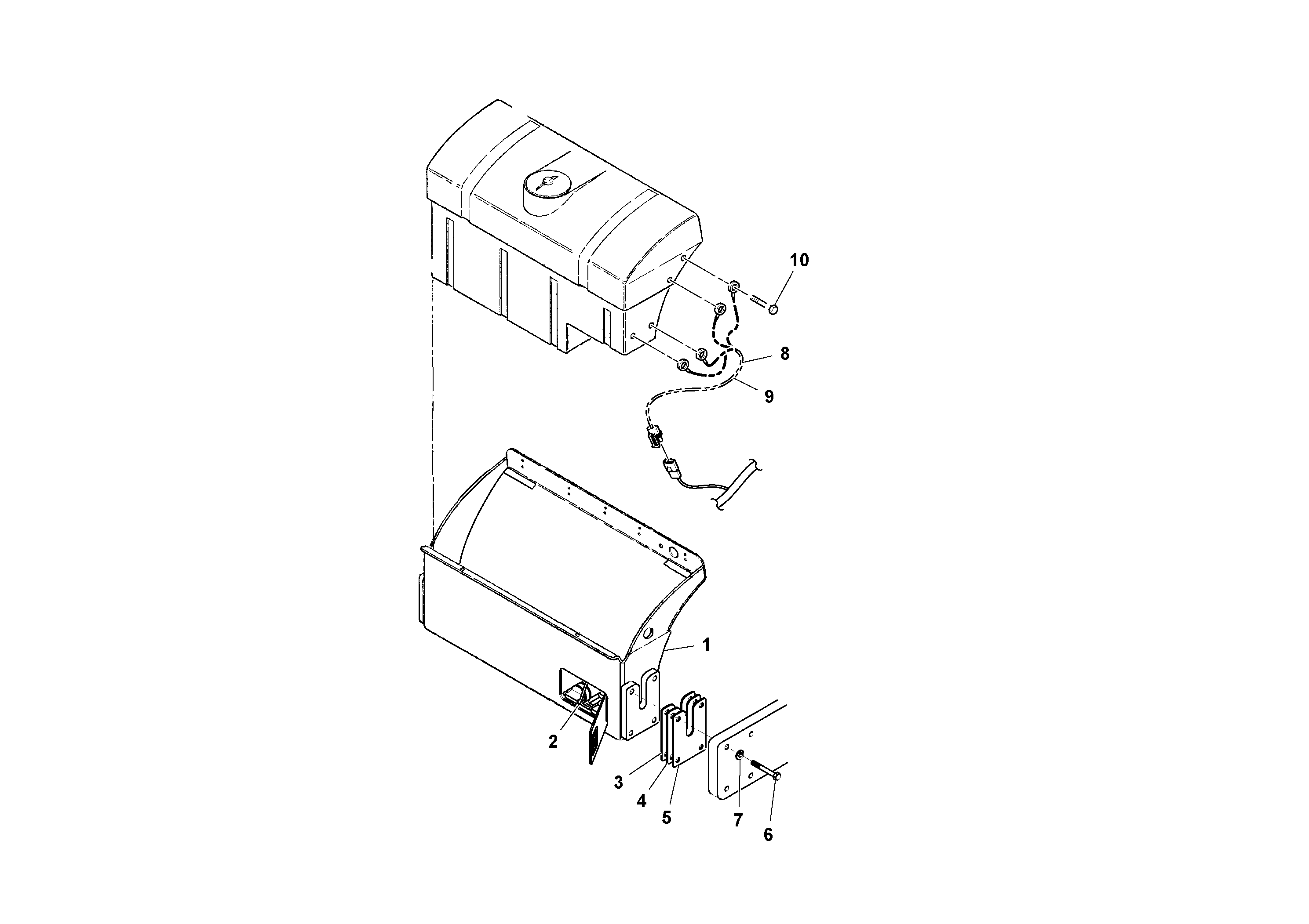 Mounting rail RM96720008 VOLVO