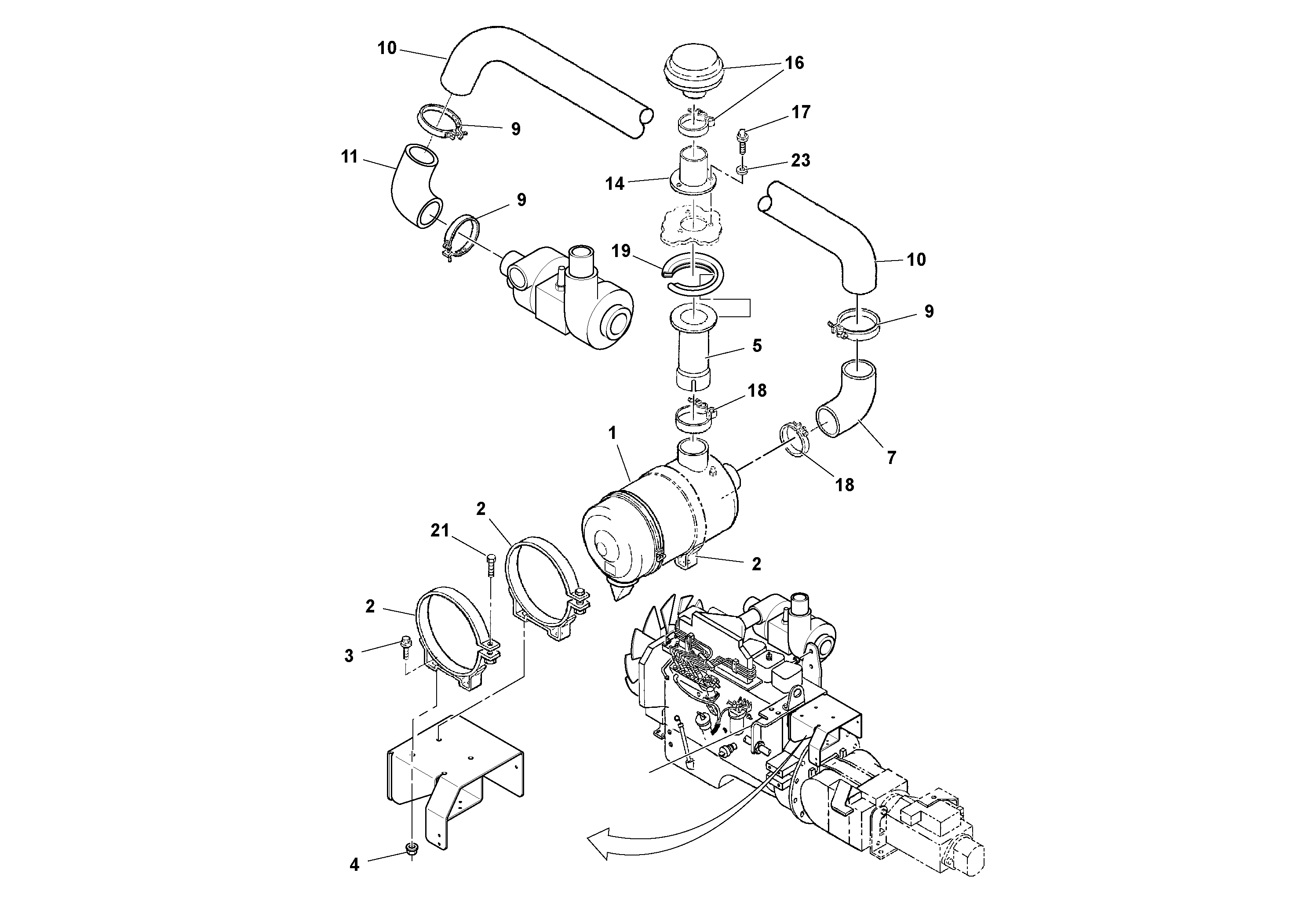 Microswitch RM58994500 VOLVO