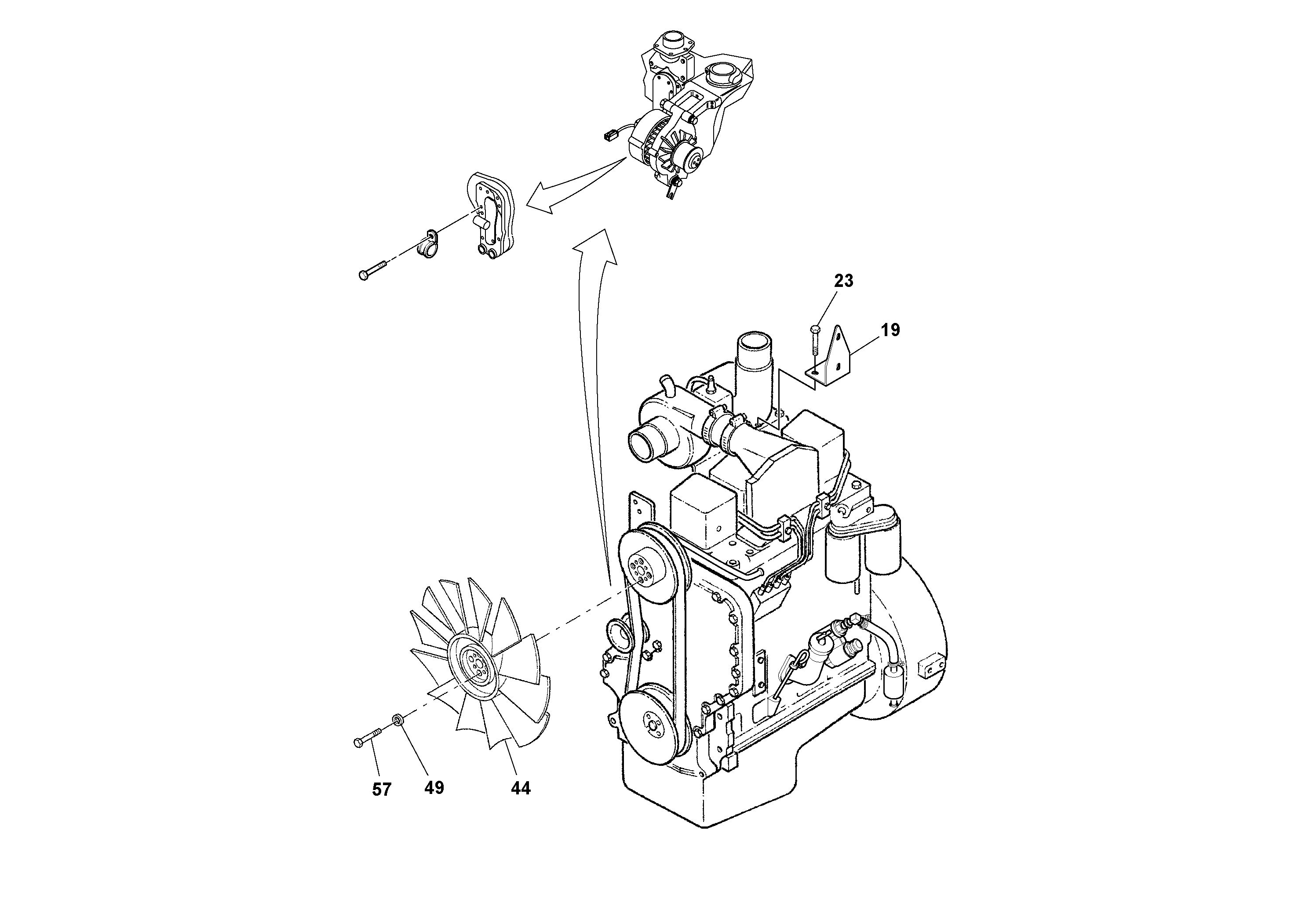 Mounting rail RM96726435 VOLVO