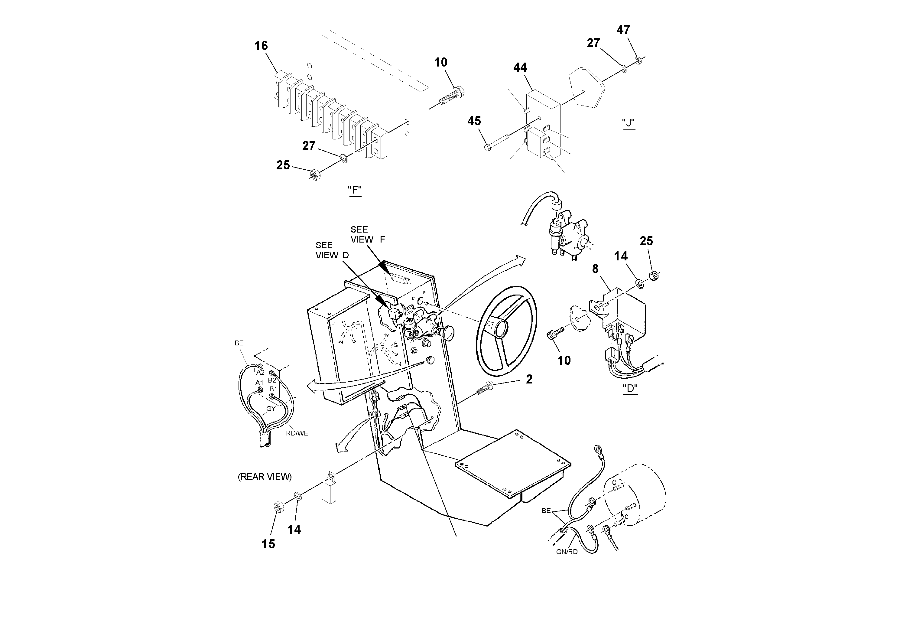 Mounting rail RM96738430 VOLVO