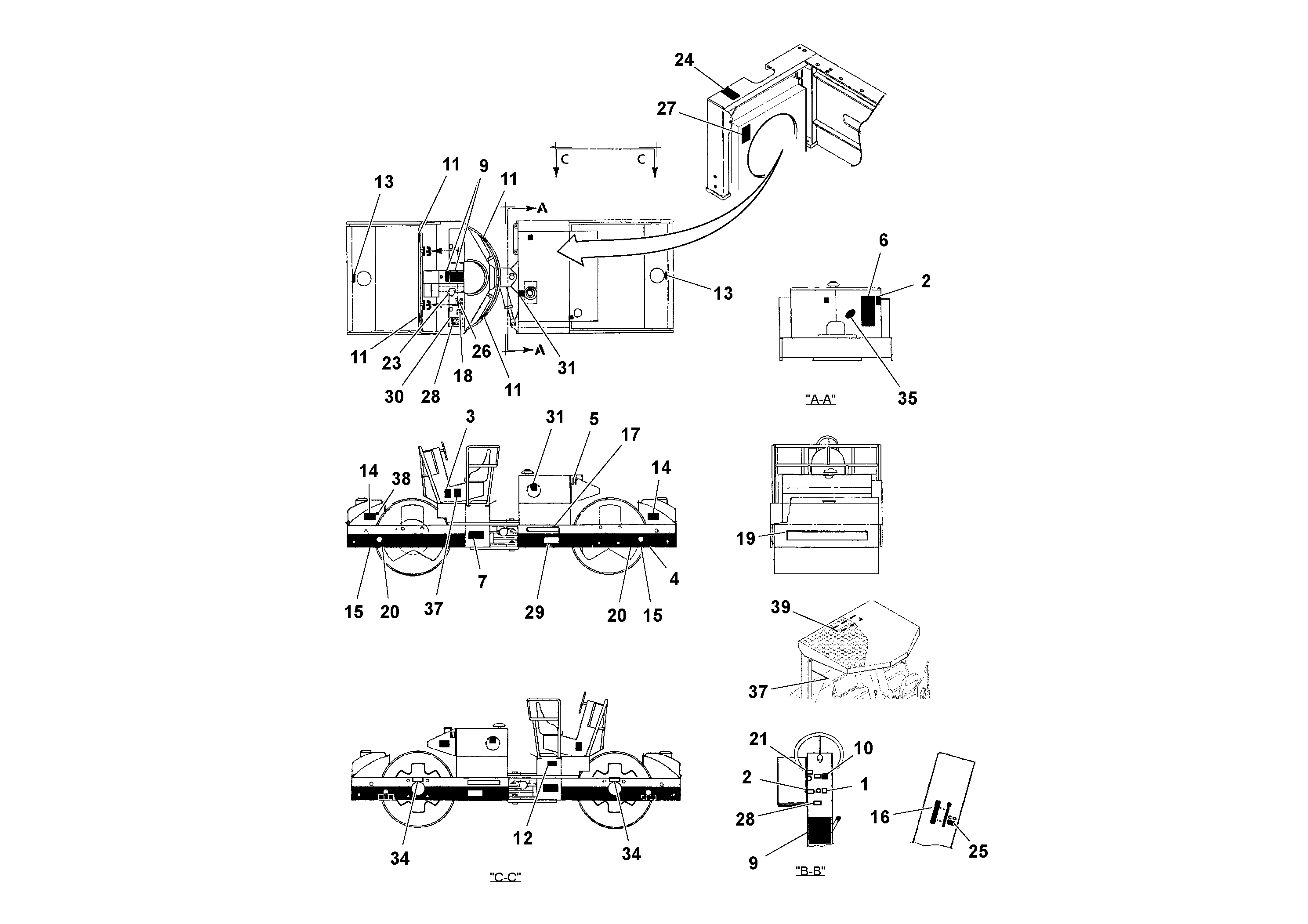 Cylinder Block RM43911254 VOLVO