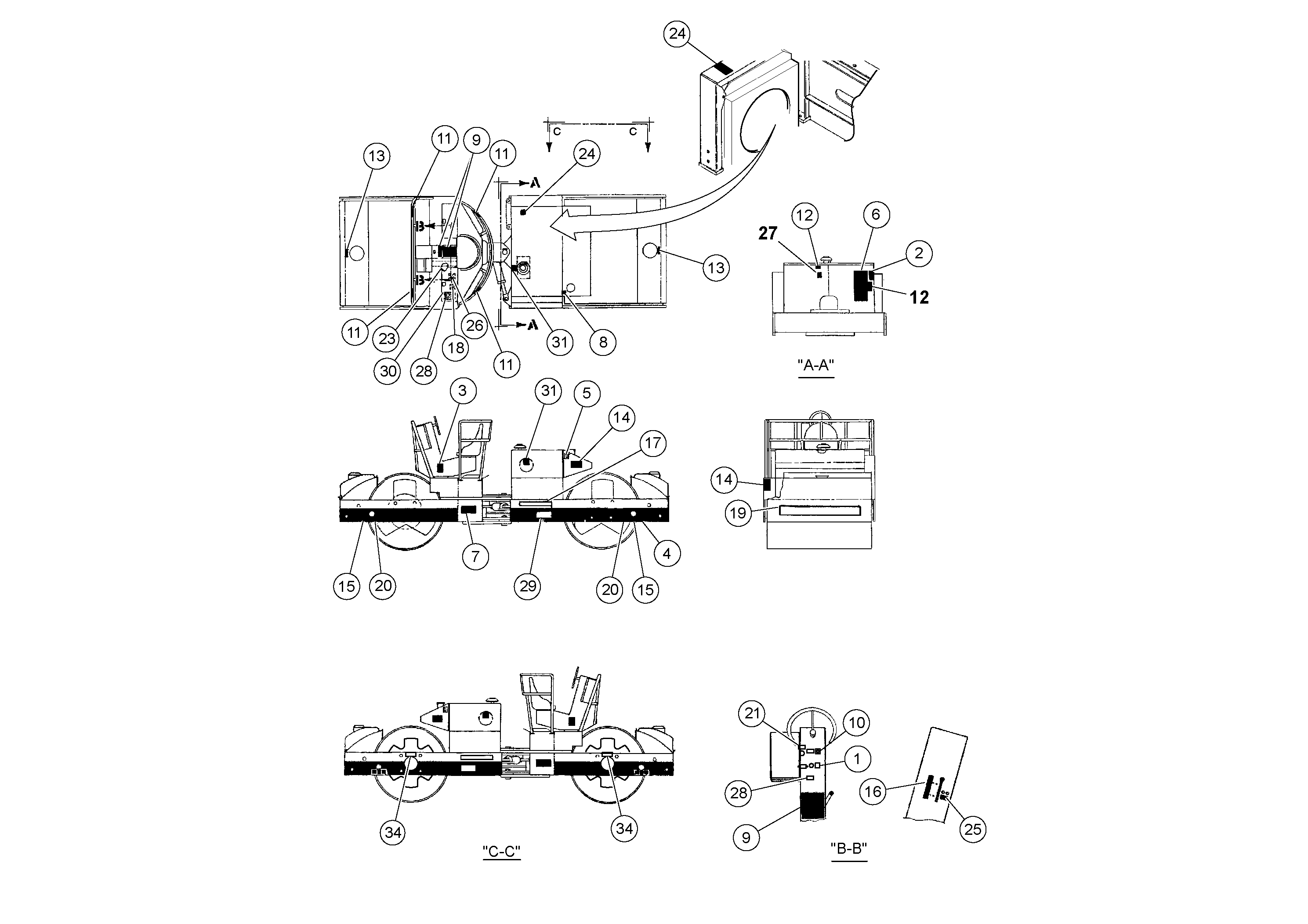Cylinder Block RM13163340 VOLVO