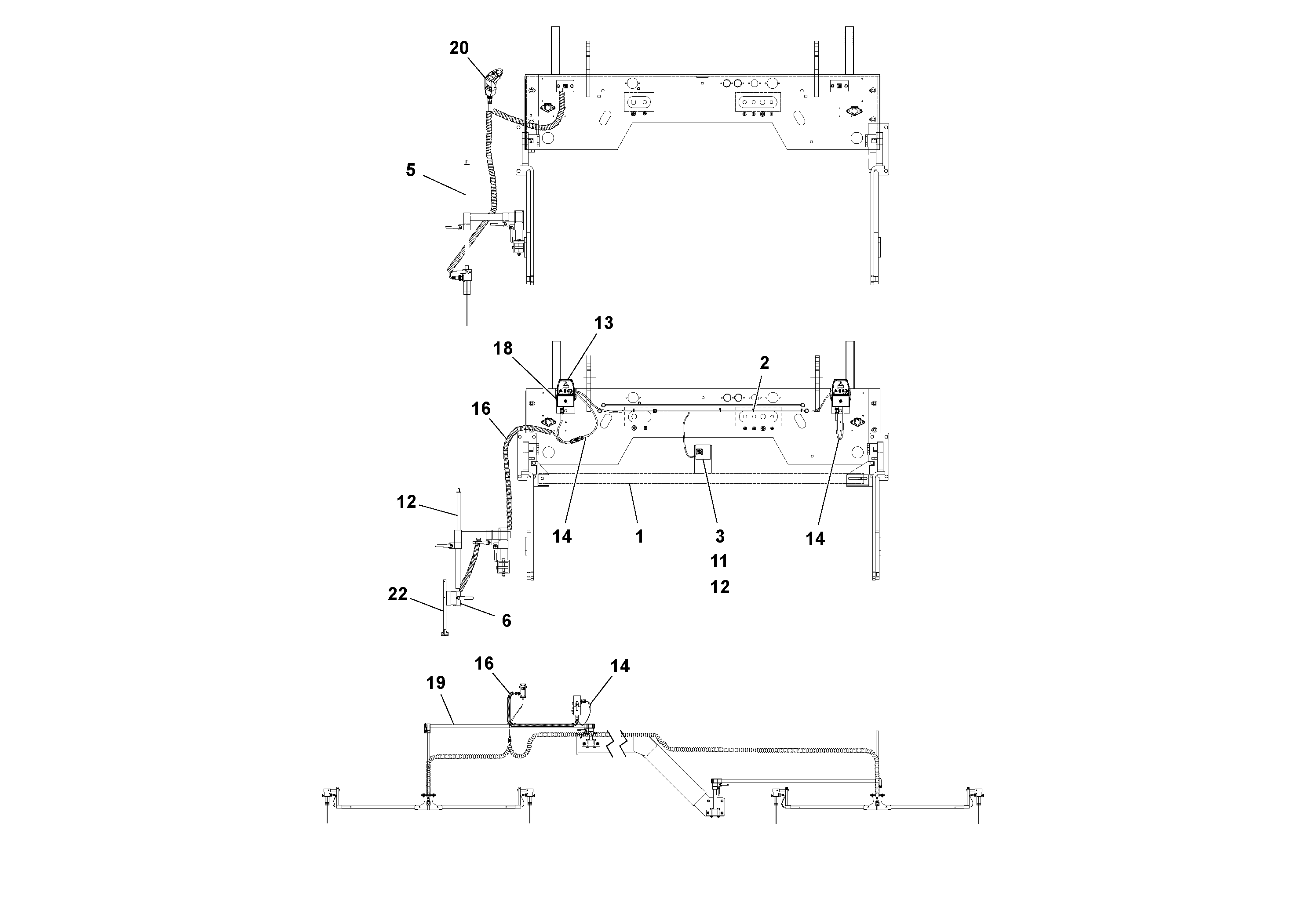 Mounting rail RM96744511 VOLVO