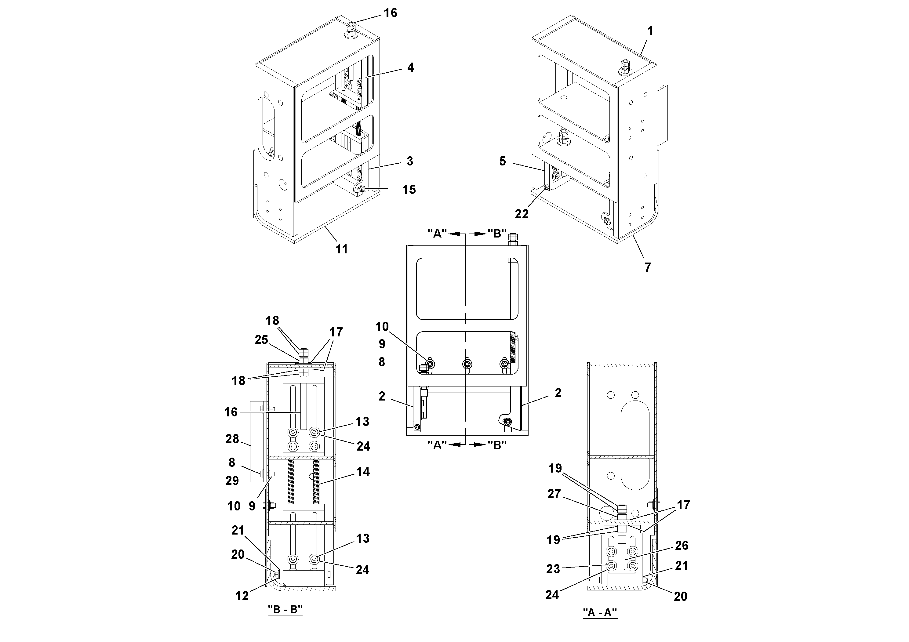Support, 2000 l/2300 l RM20324067 VOLVO