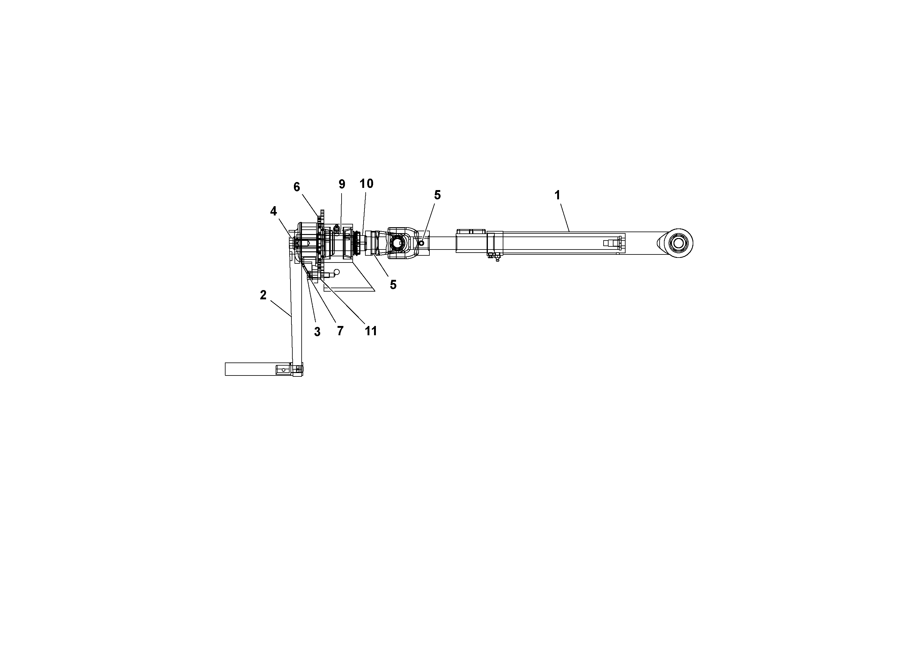 Pivot axle lock valve RM20188009 VOLVO