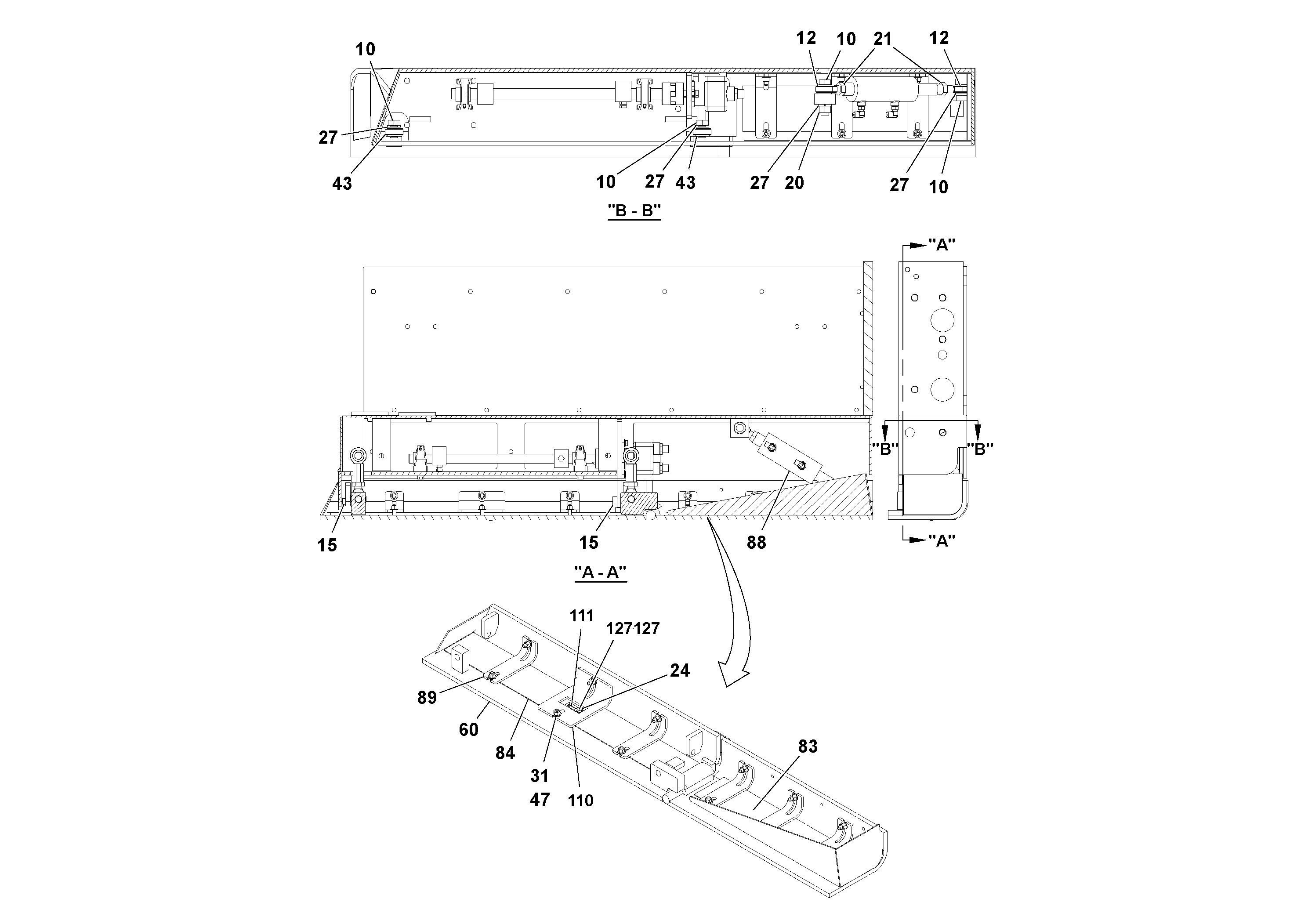 Support, 2000 l/2300 l RM20313391 VOLVO