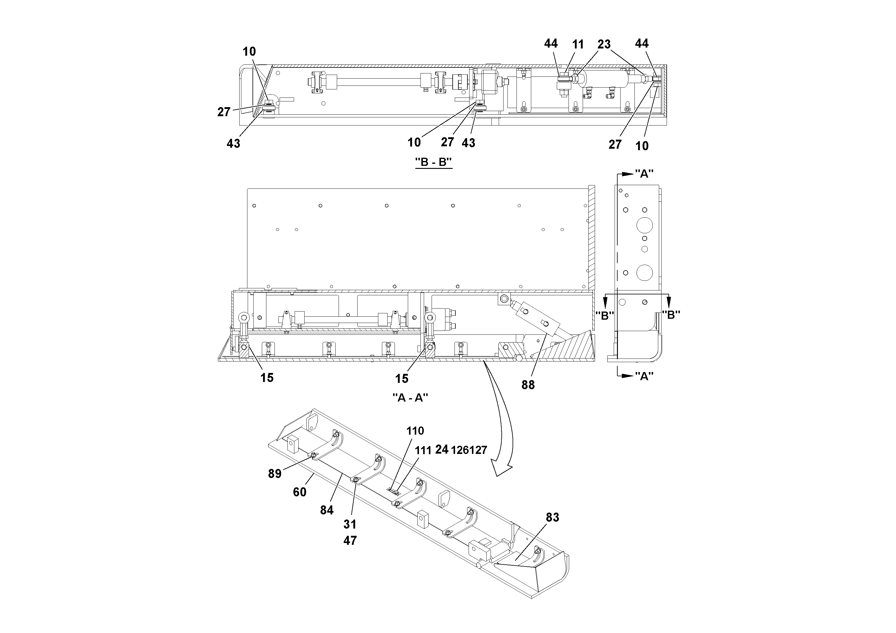 Support, 2000 l/2300 l RM20313433 VOLVO