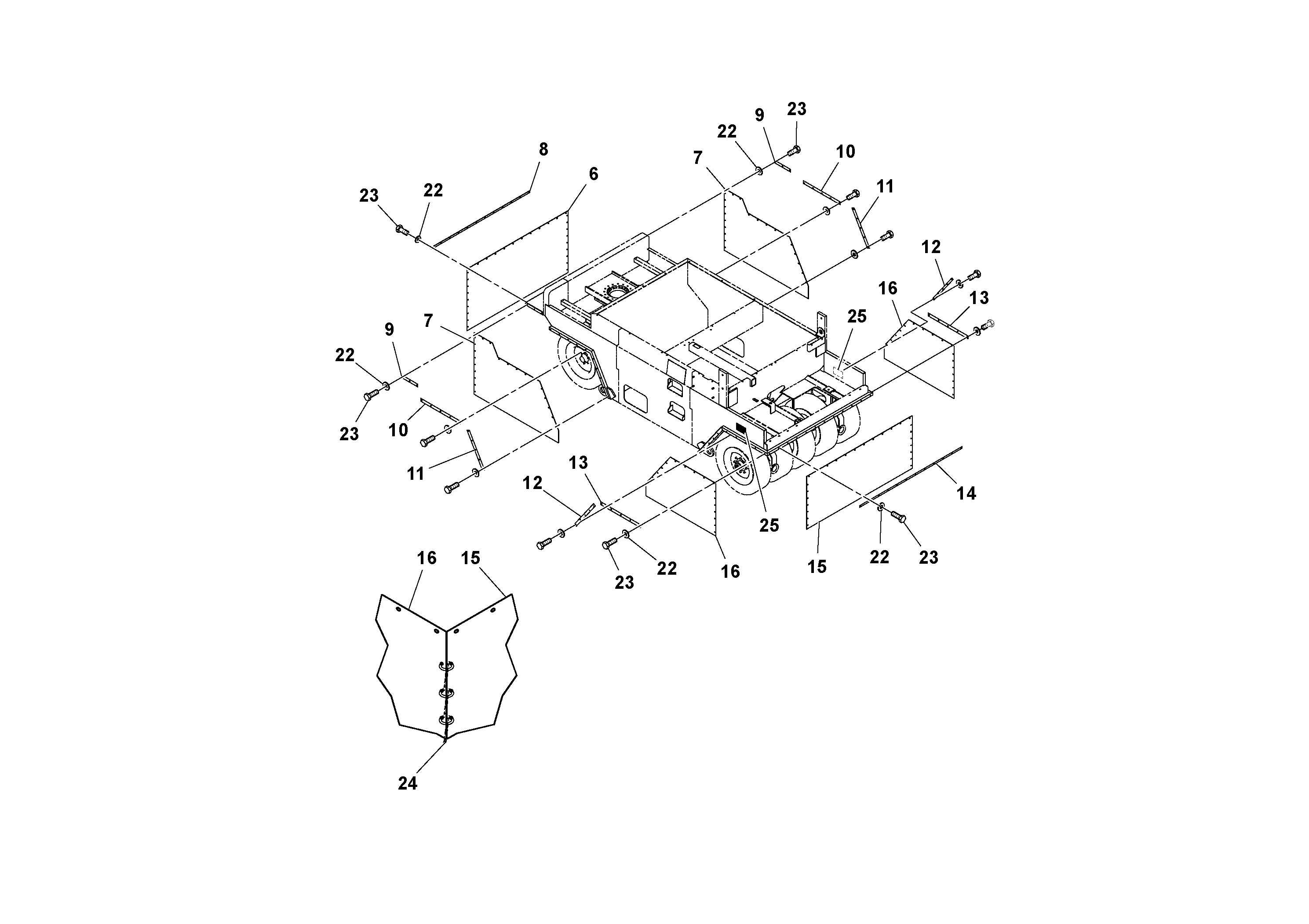 Cylinder Block RM59285528 VOLVO