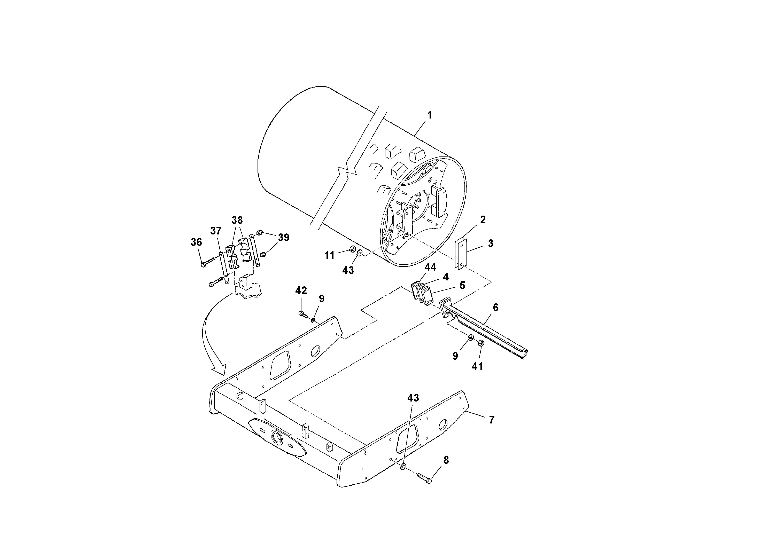 R Window Wiper RM46635702 VOLVO