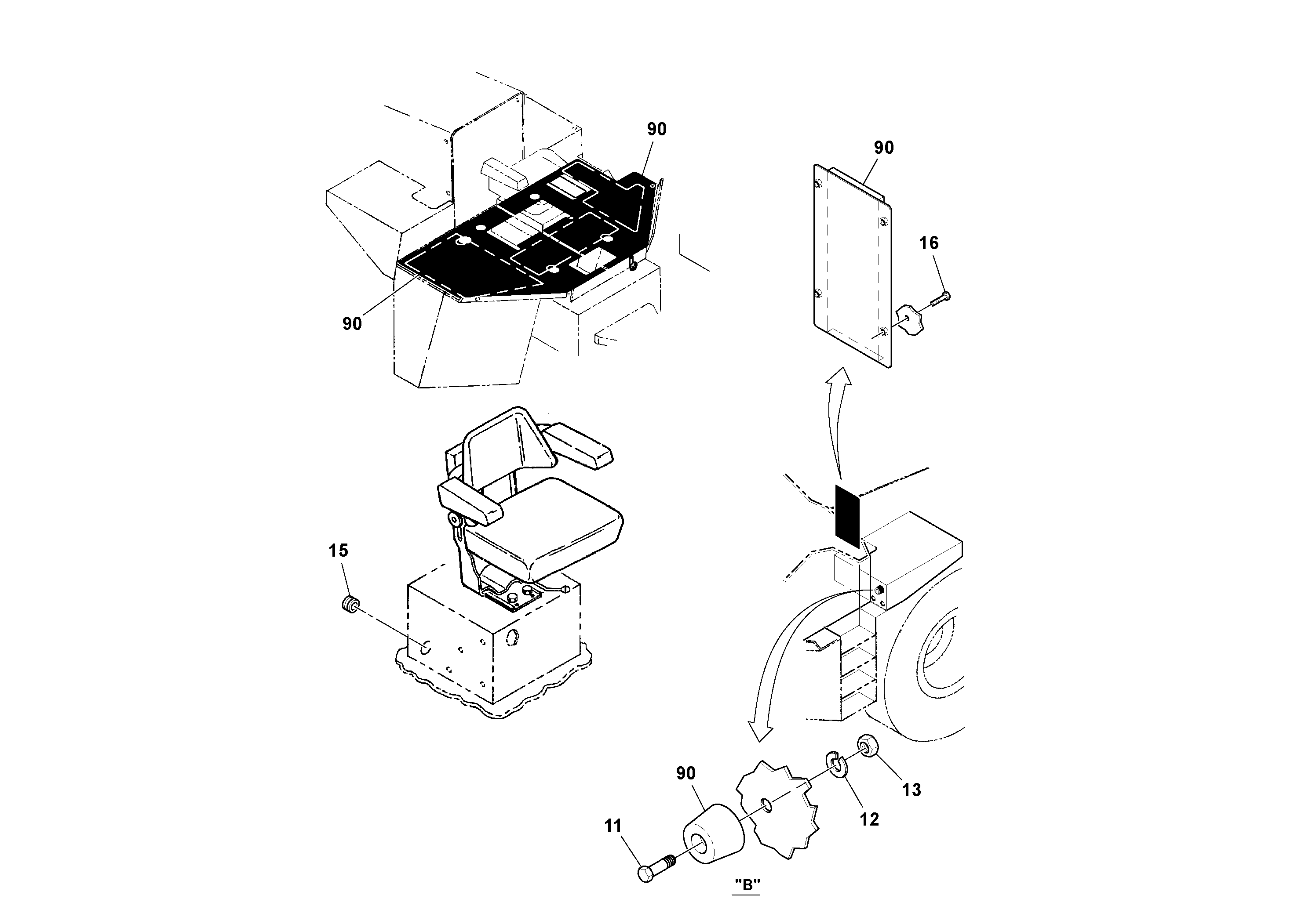 Boom Cylinder RM59849661 VOLVO