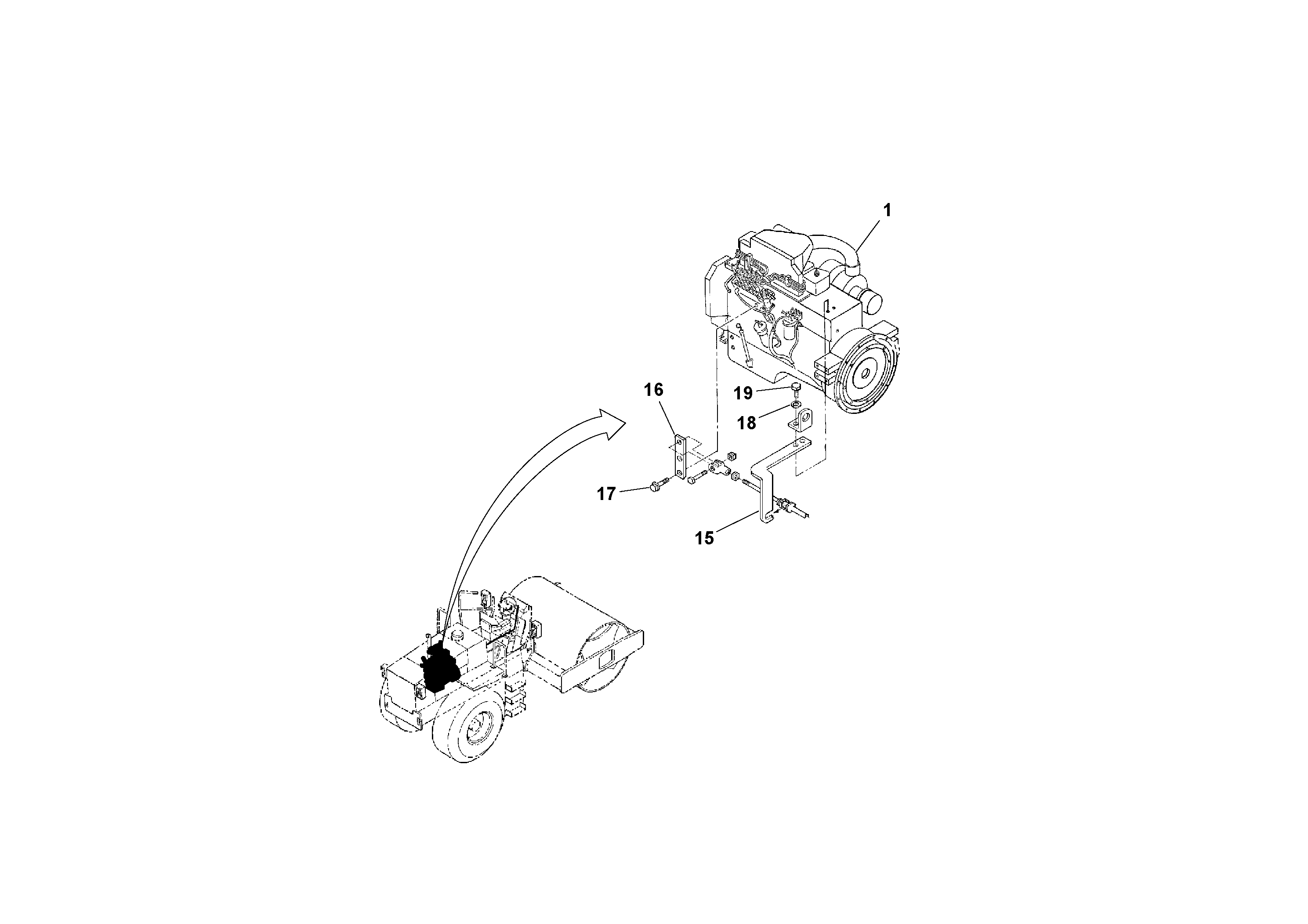Seat frame RM59216309 VOLVO