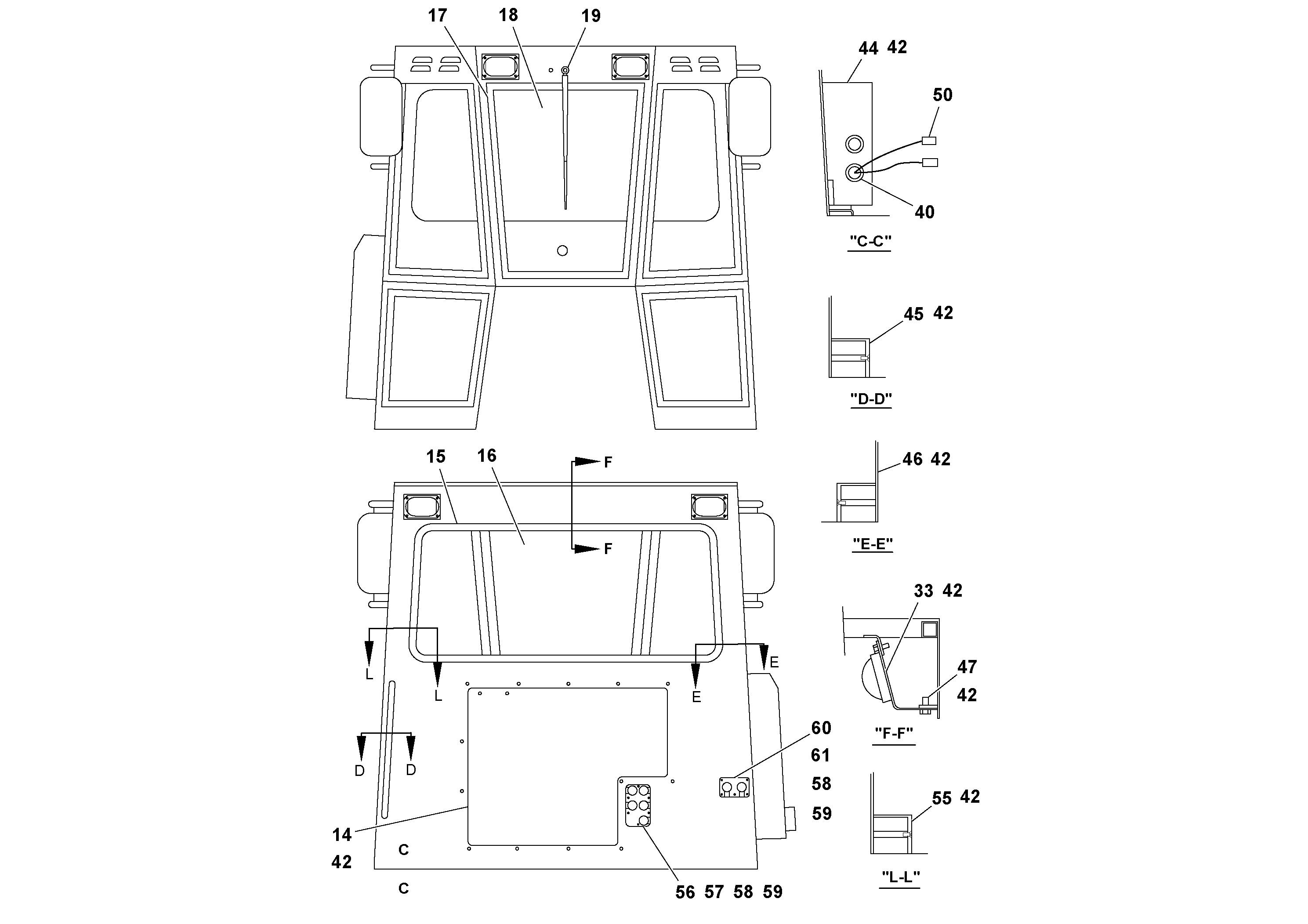 Boom Cylinder RM59198119 VOLVO