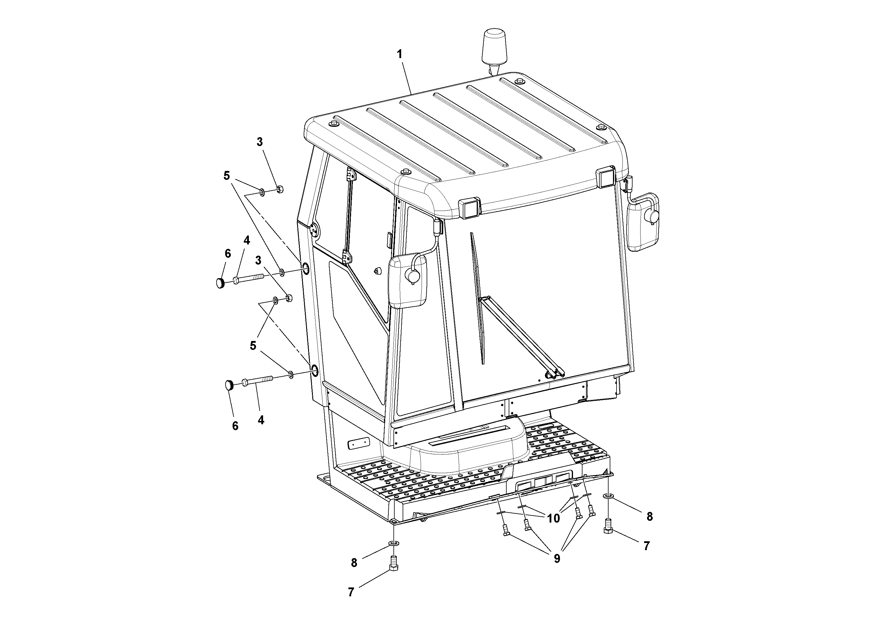 Mounting rail RM96718861 VOLVO