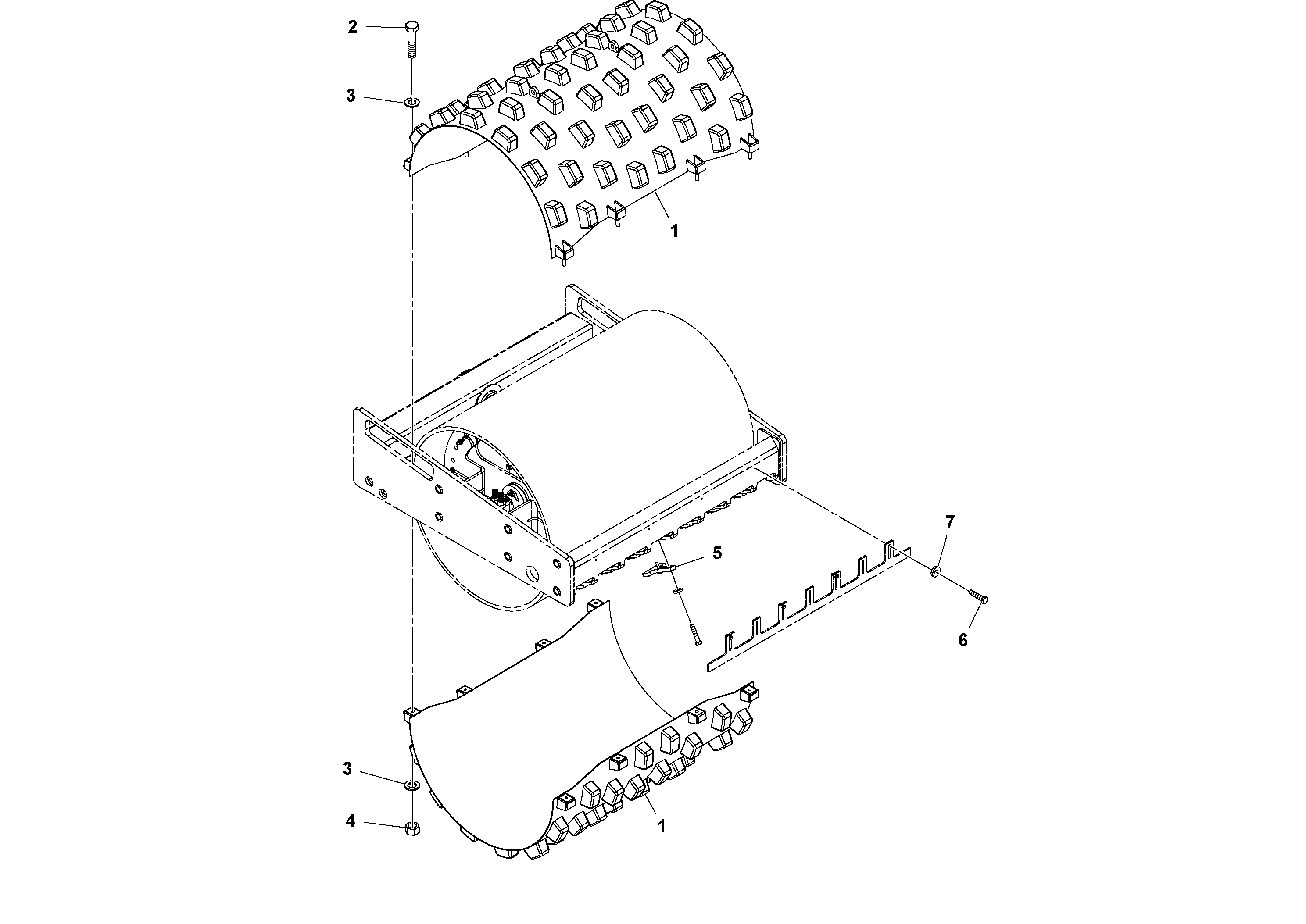 Mounting rail RM96747886 VOLVO