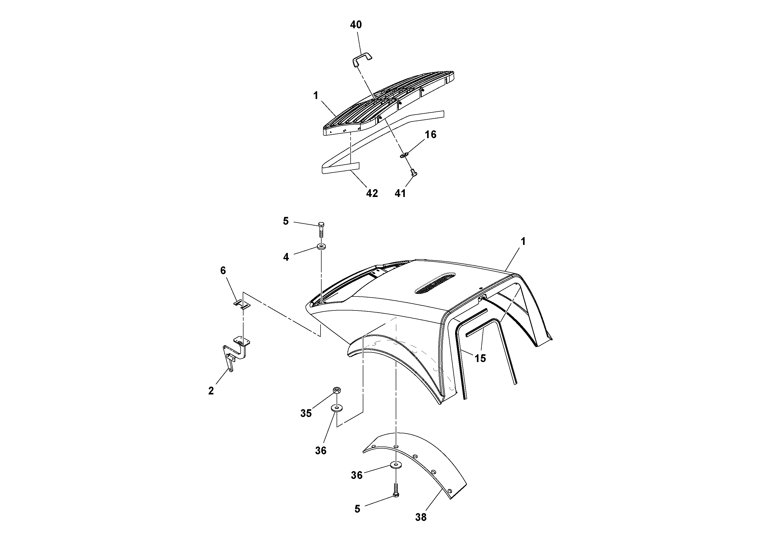 R Window Wiper RM13238803 VOLVO