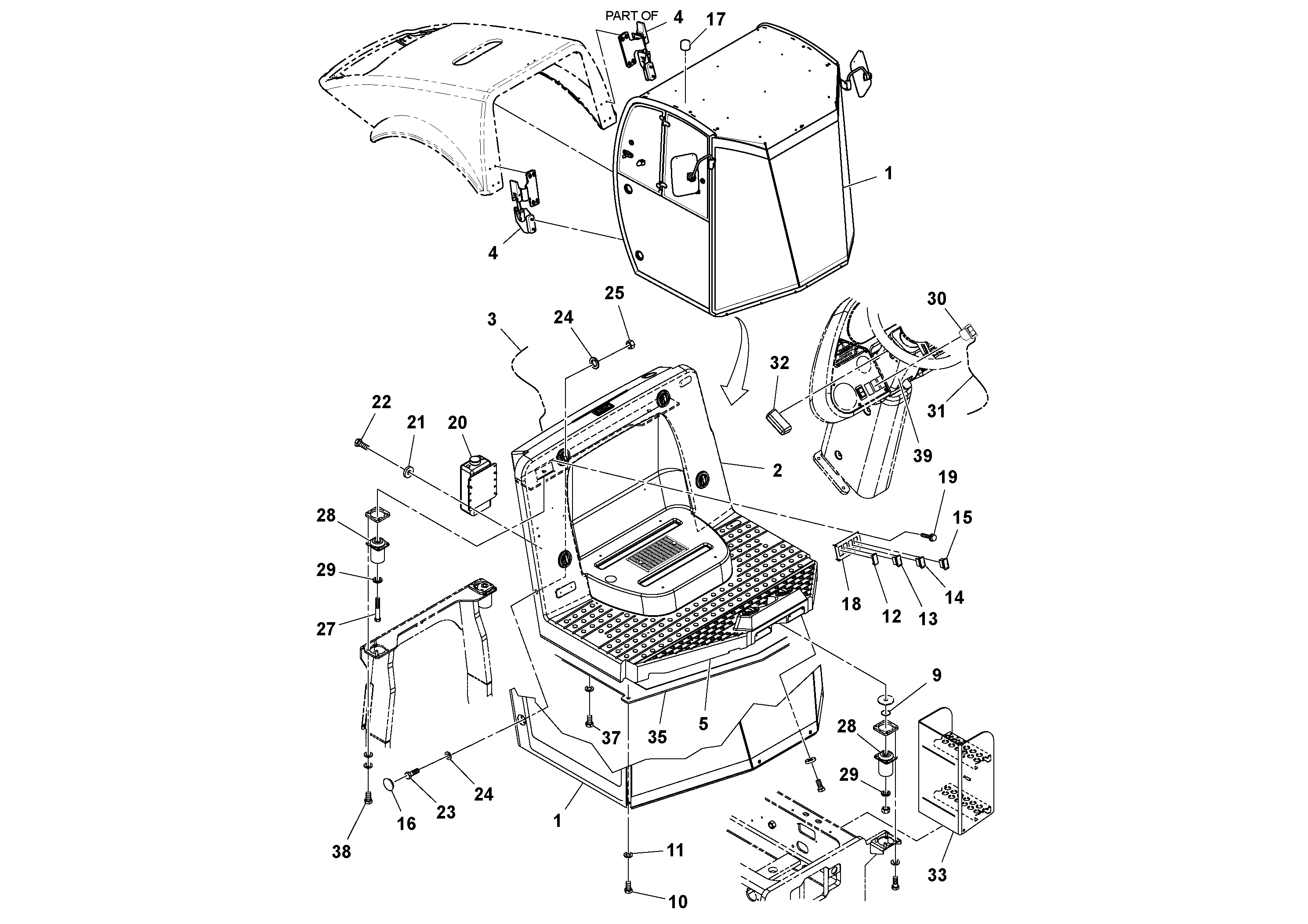 Telescopic Box RM13228242 VOLVO