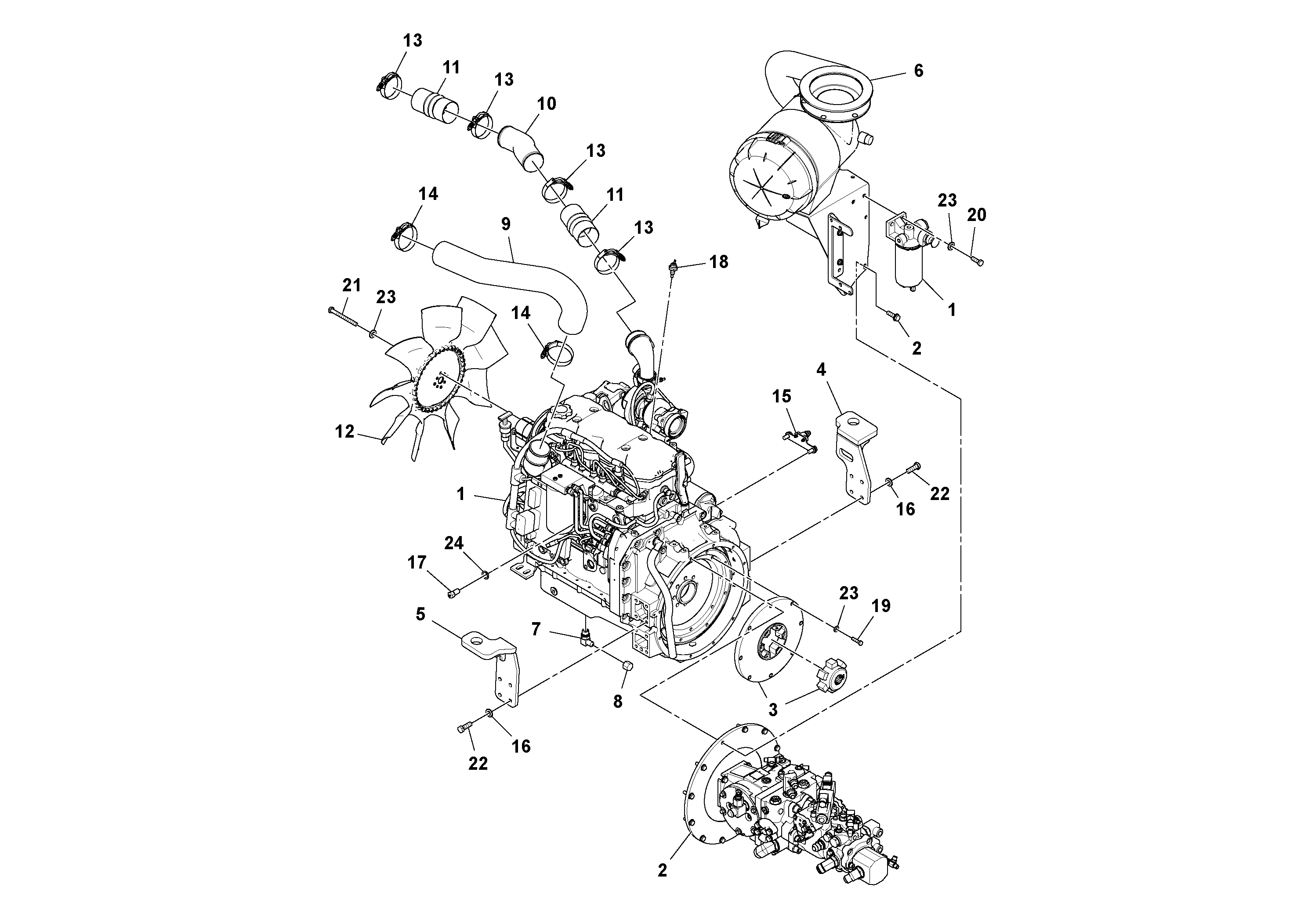 Windscreen, upper cpl RM19285584 VOLVO