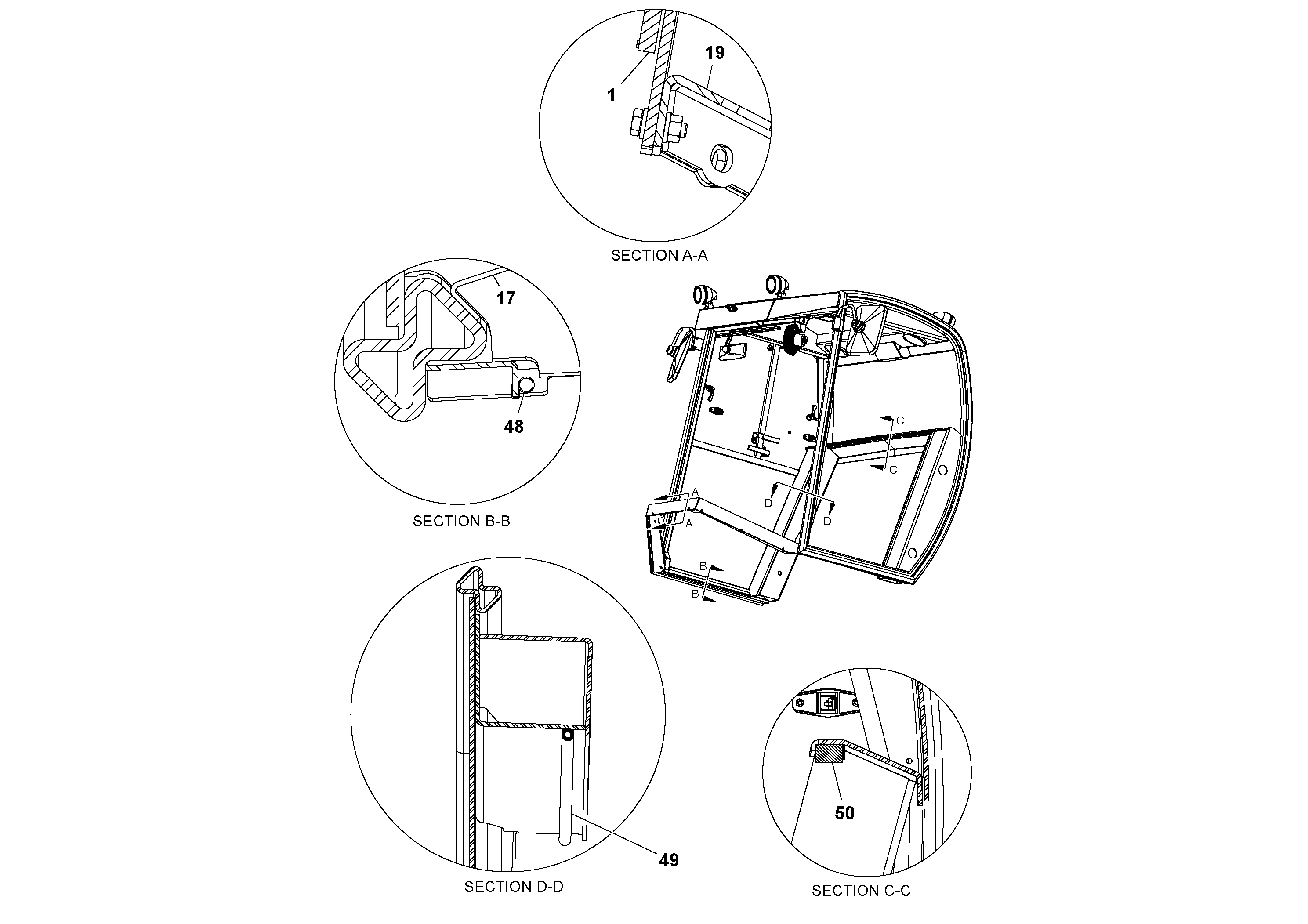 Cabin roof RM43835339 VOLVO