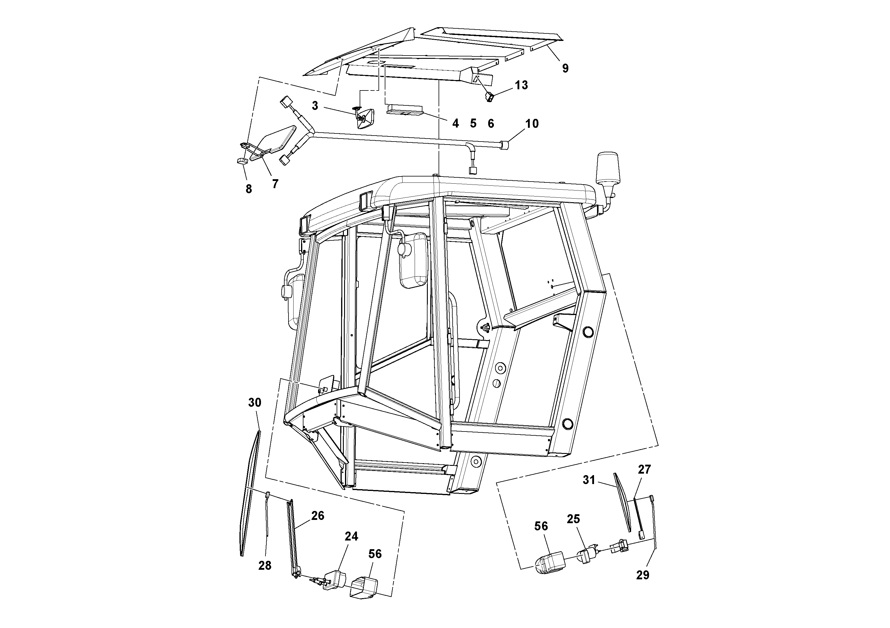 Return-and Leak Lines RM80809080 VOLVO