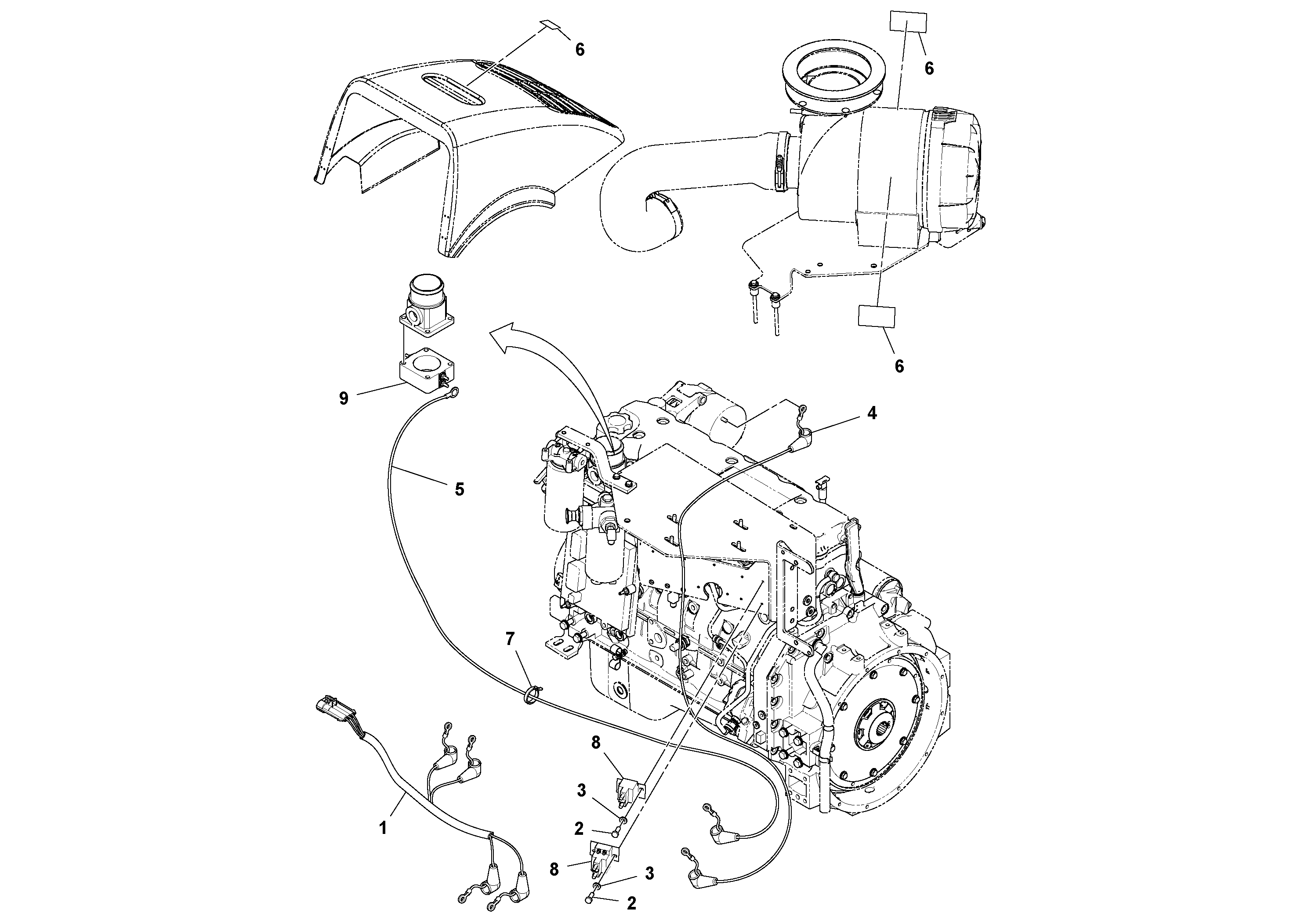 Radio Support RM19299007 VOLVO