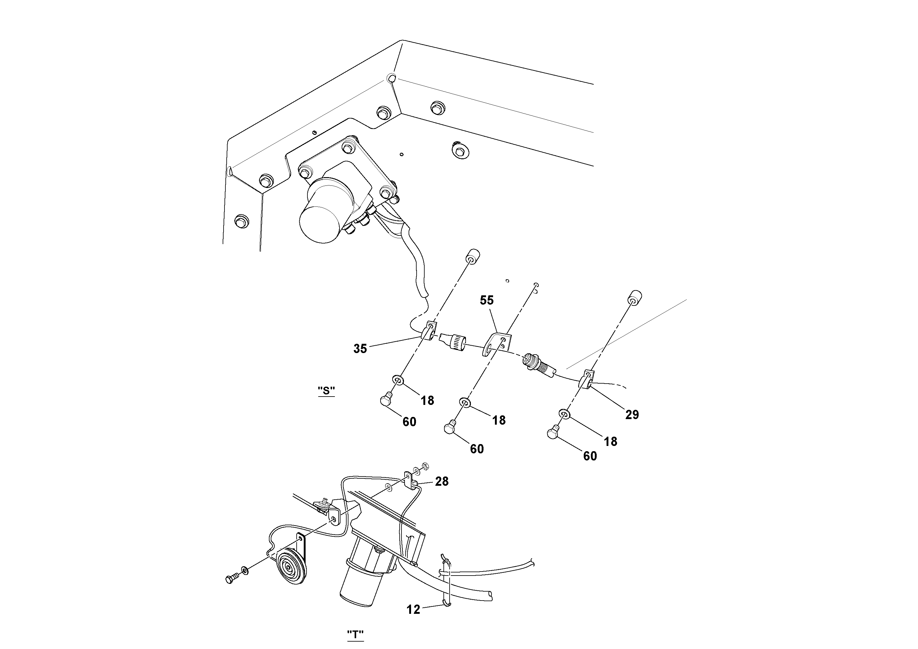Seat frame RM43927680 VOLVO