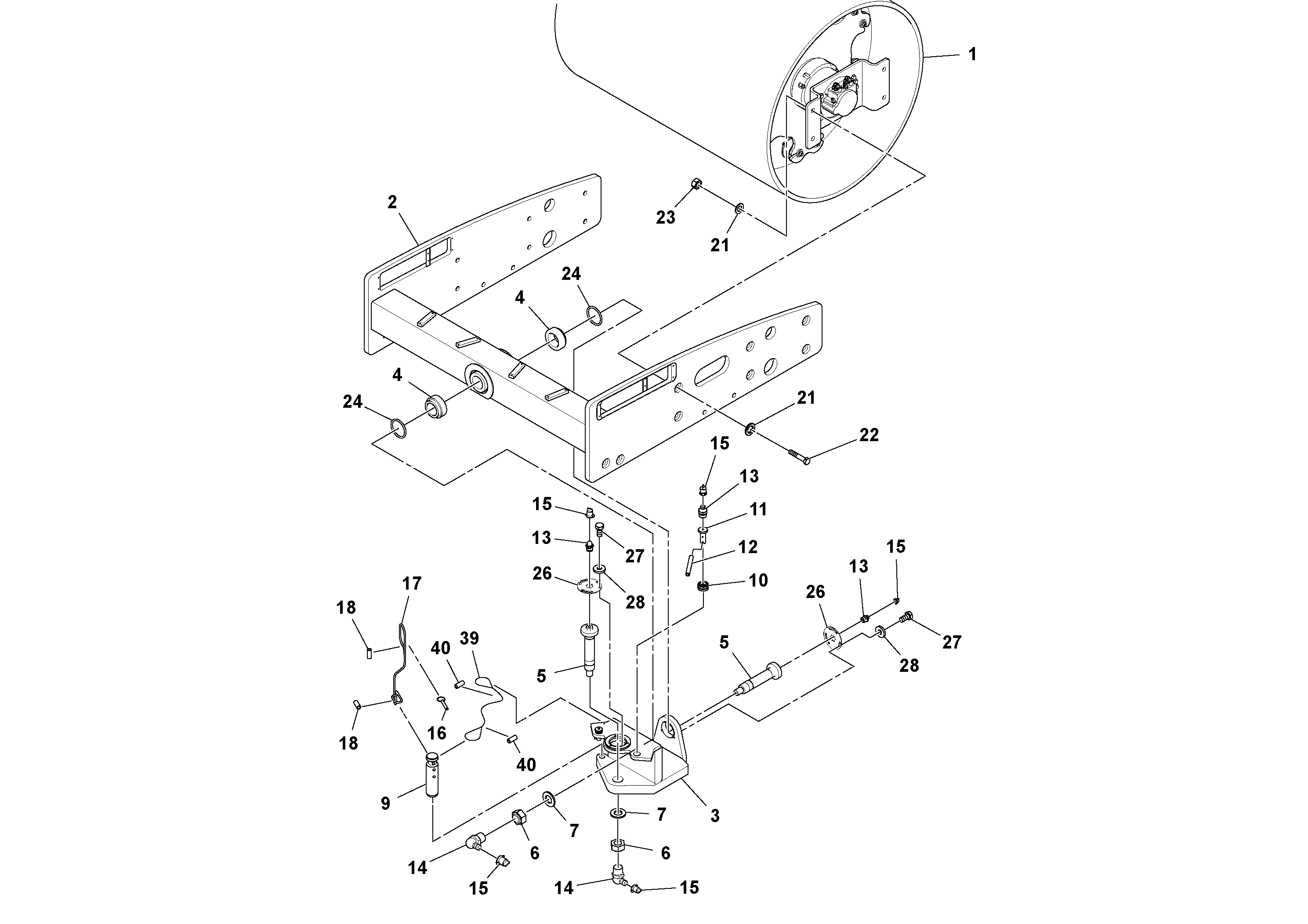 Tube assembly Lh RM43859396 VOLVO