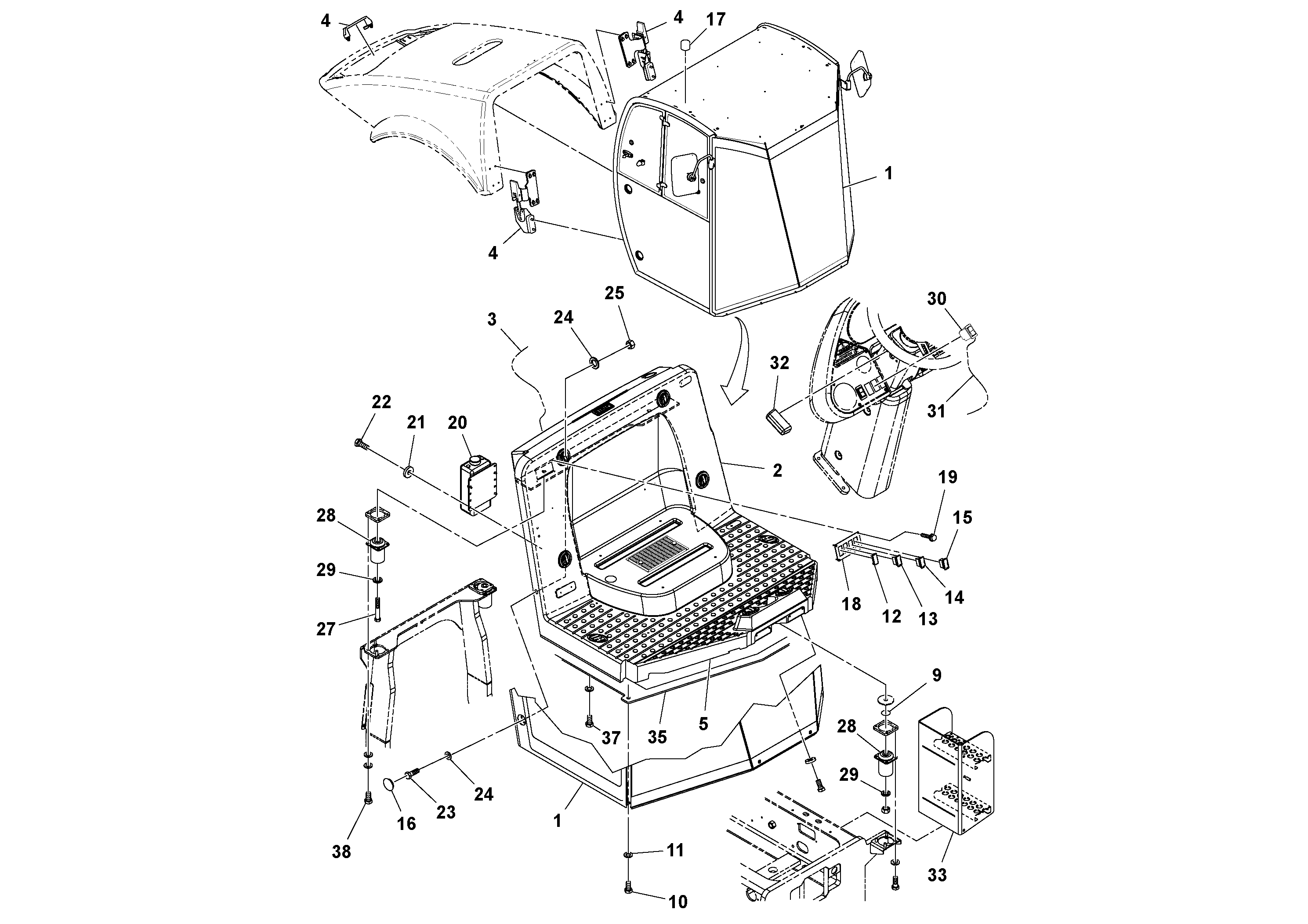 Precyclone RM13248935 VOLVO