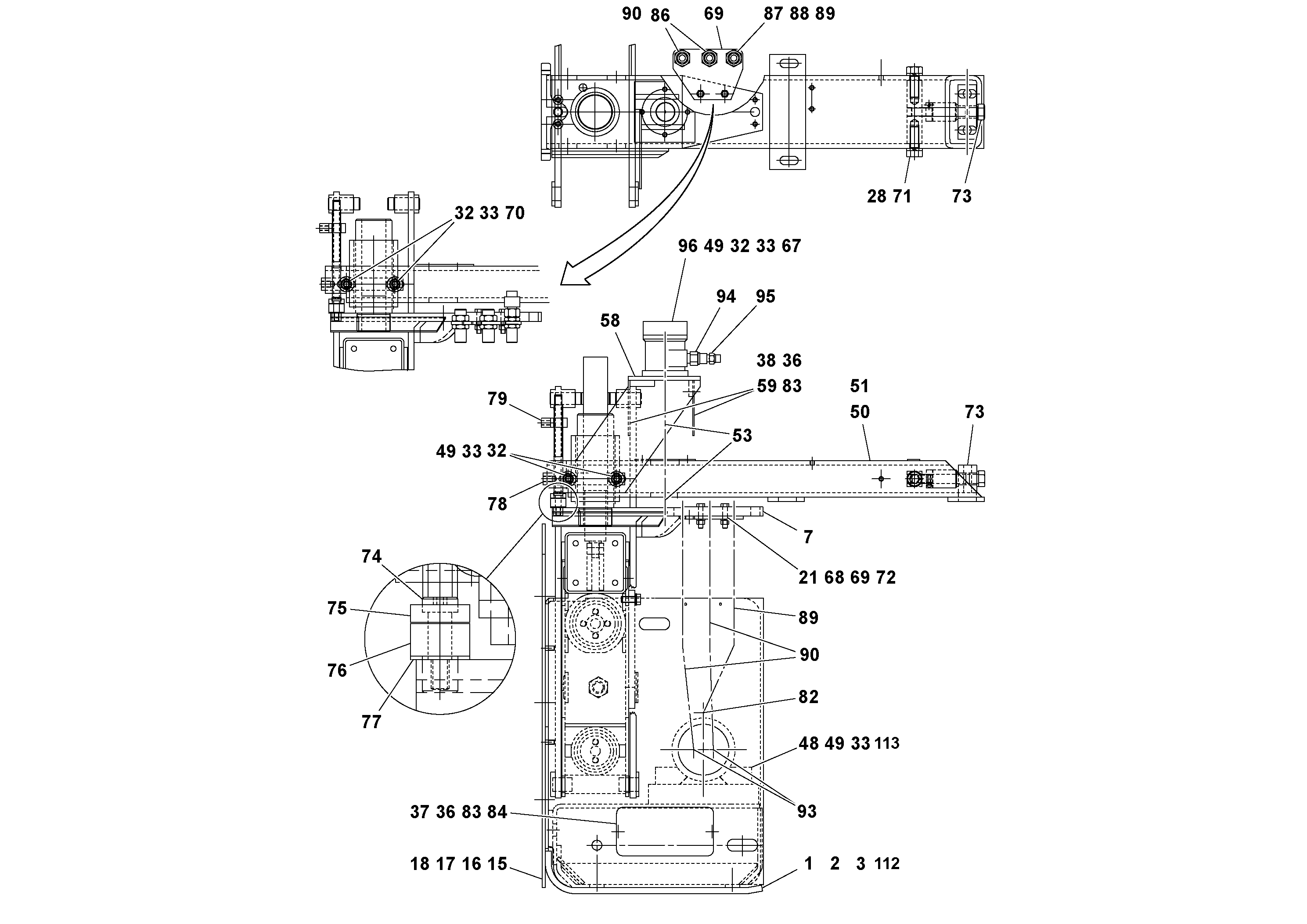 Timing gear casing RM20202735 VOLVO