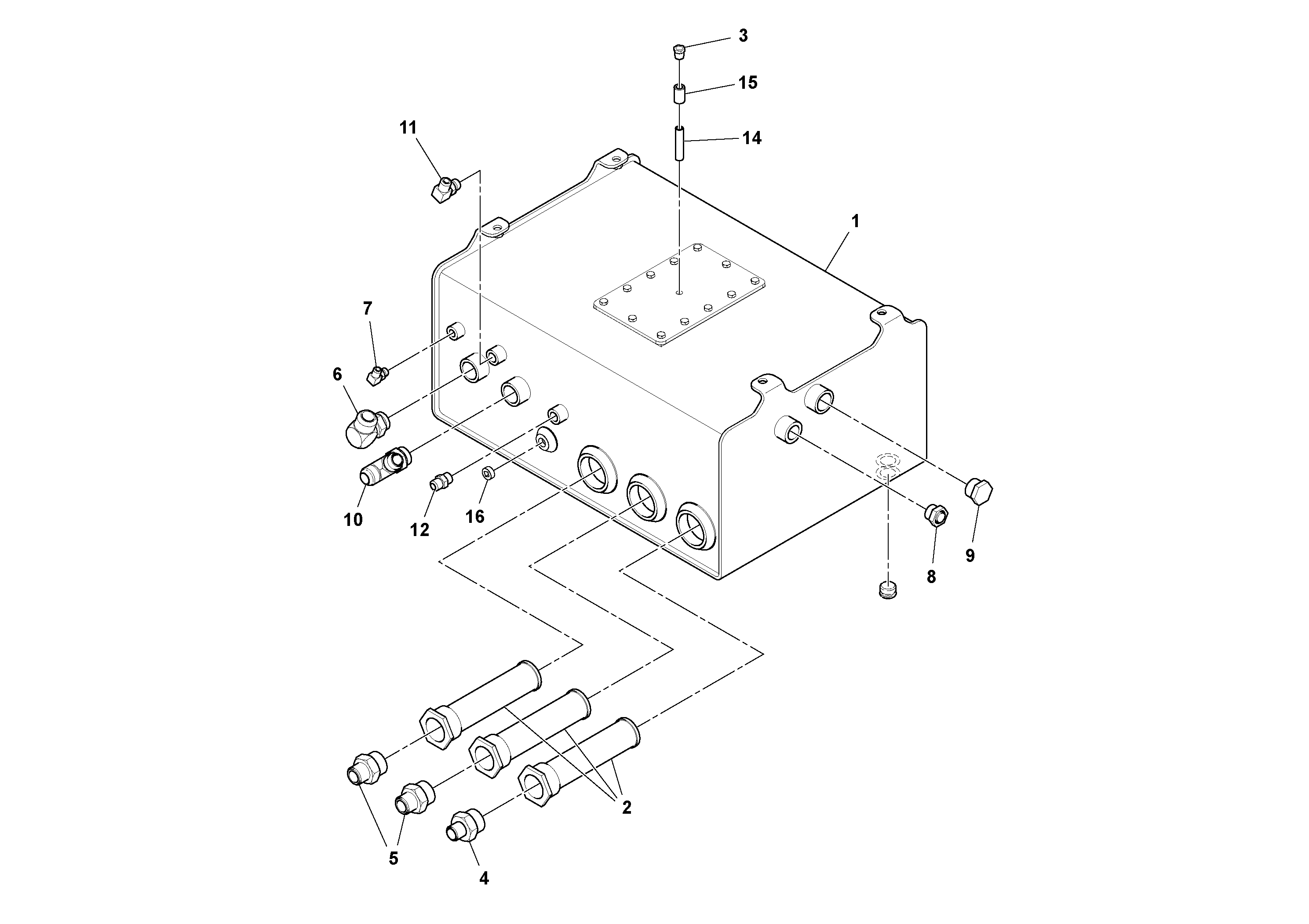 Stellschraube RM96701883 VOLVO