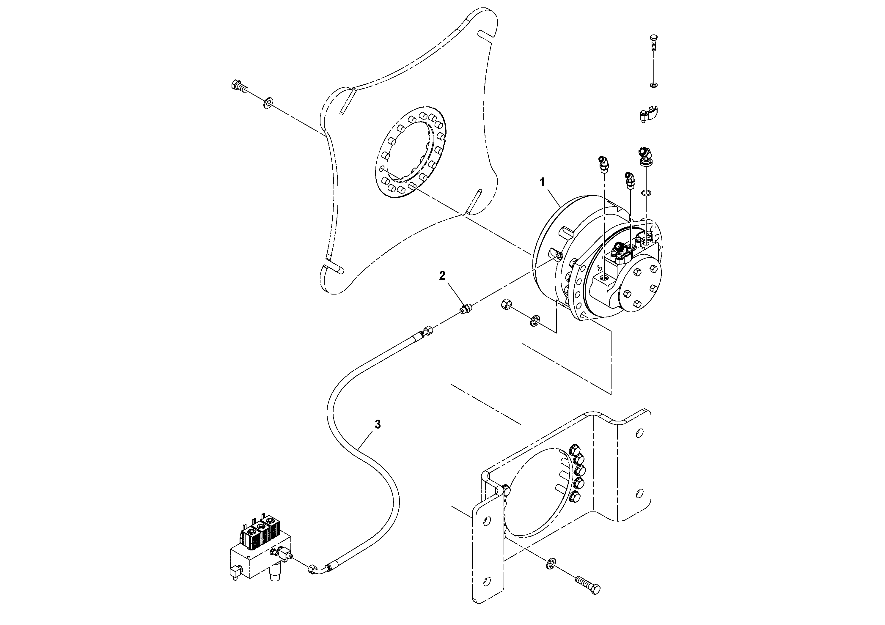 Timing gear casing RM13207691 VOLVO