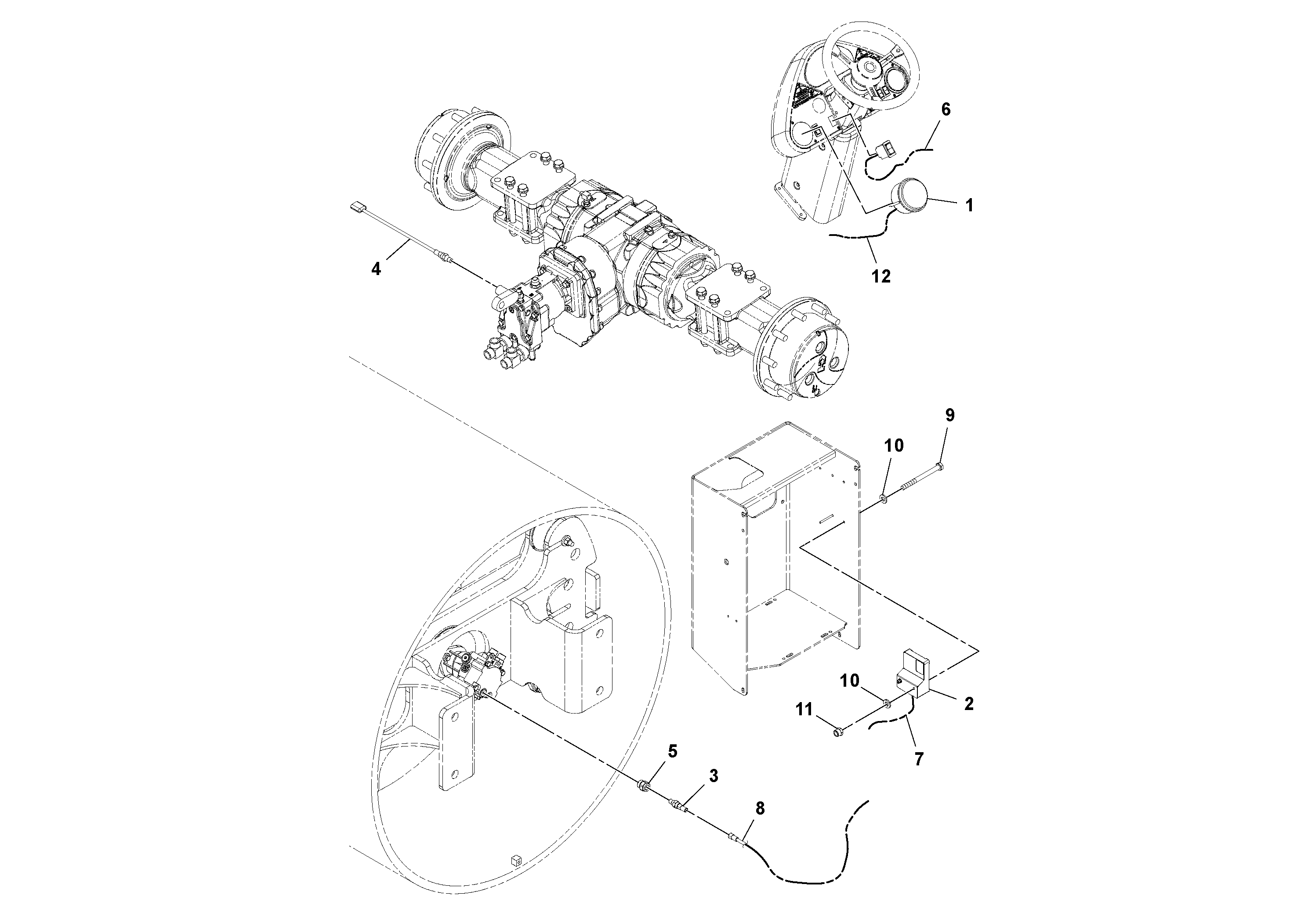 Handle piece RM43845619 VOLVO