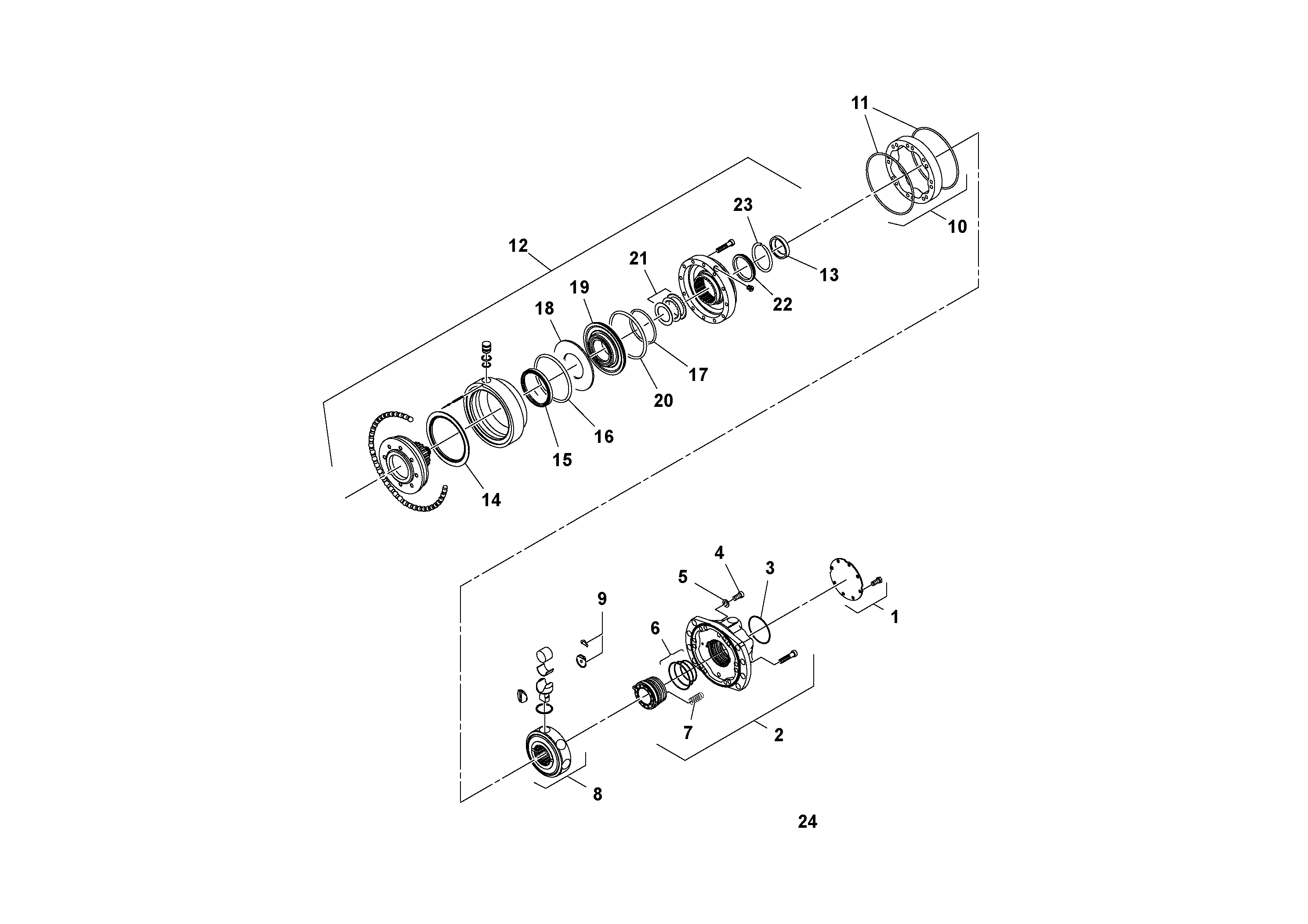 Flange Cap Nut RM13263207 VOLVO