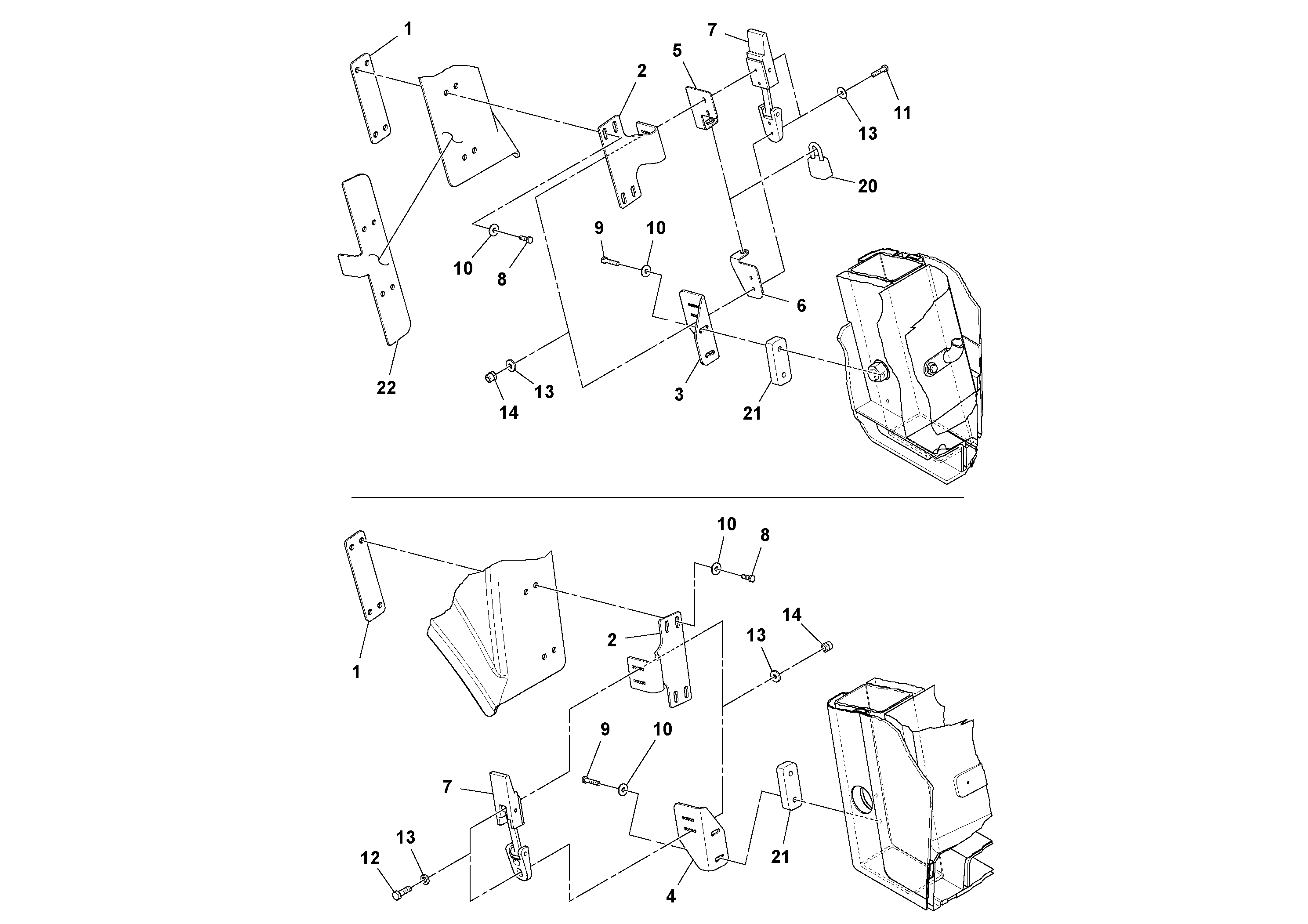 Seat frame RM13881784 VOLVO