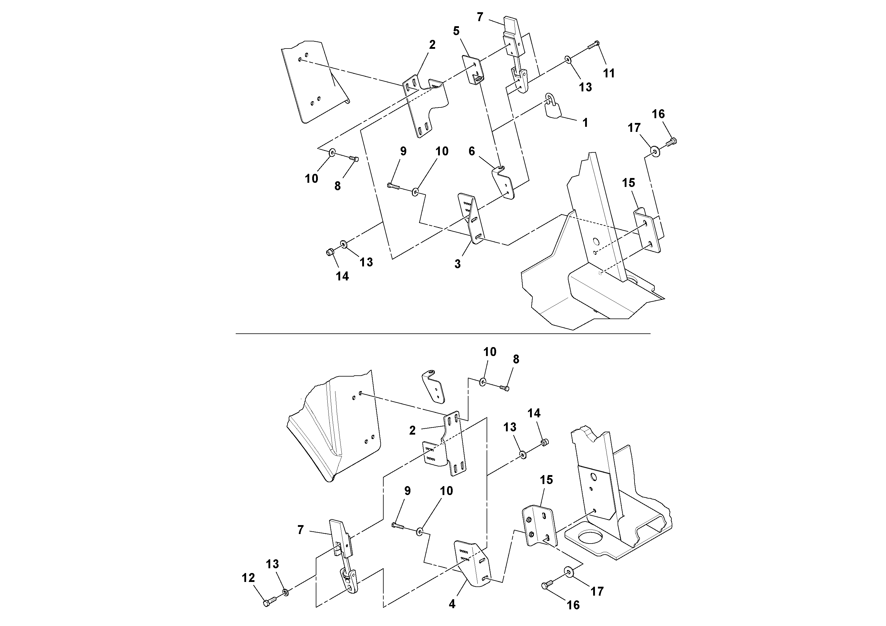 Seat frame RM13881628 VOLVO