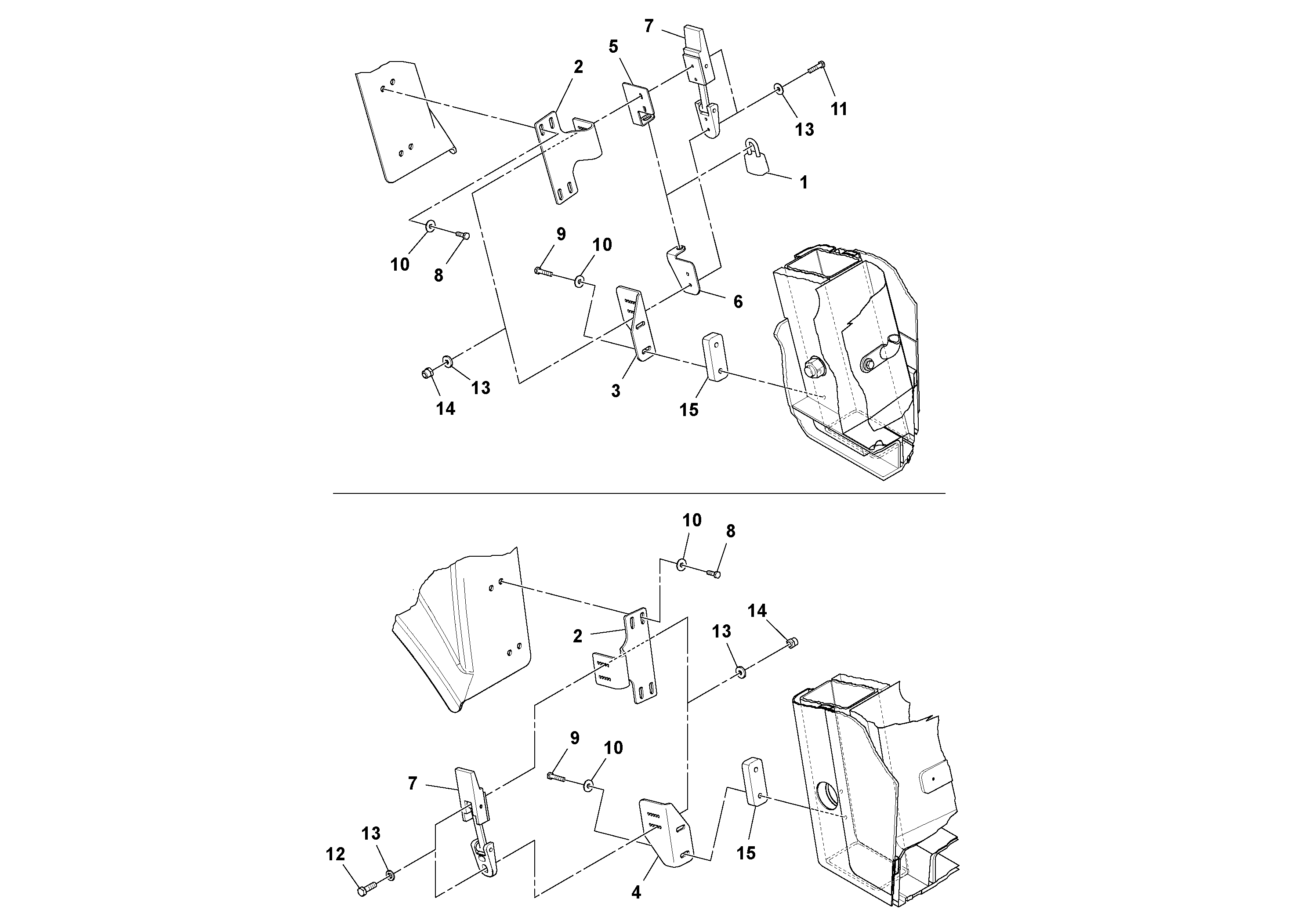 Seat frame RM43809094 VOLVO