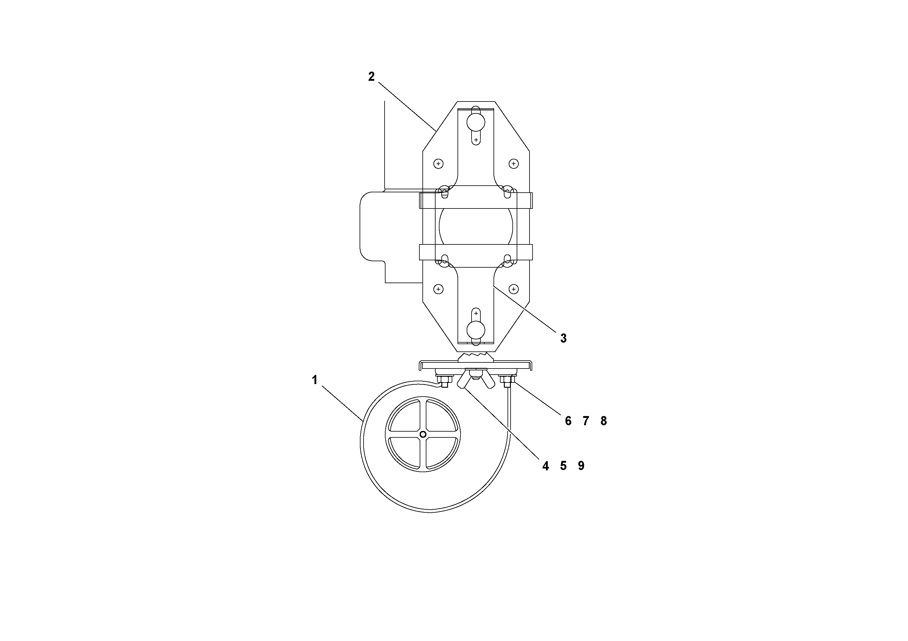 Рабочий фонарь, передний RM20221743 VOLVO