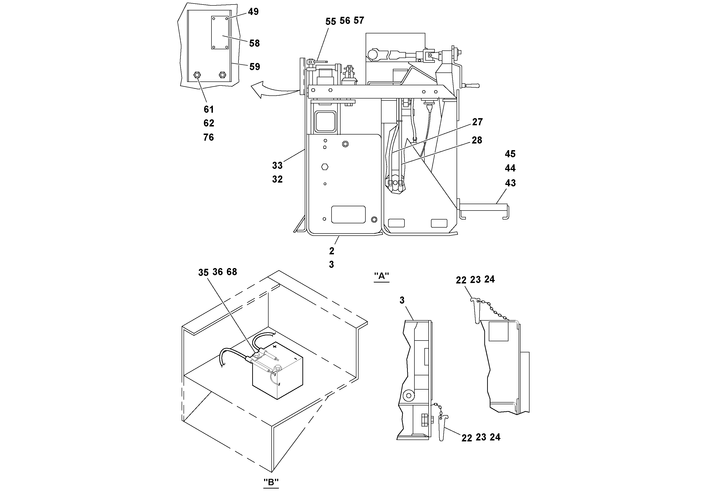 Mounting rail RM95934501 VOLVO