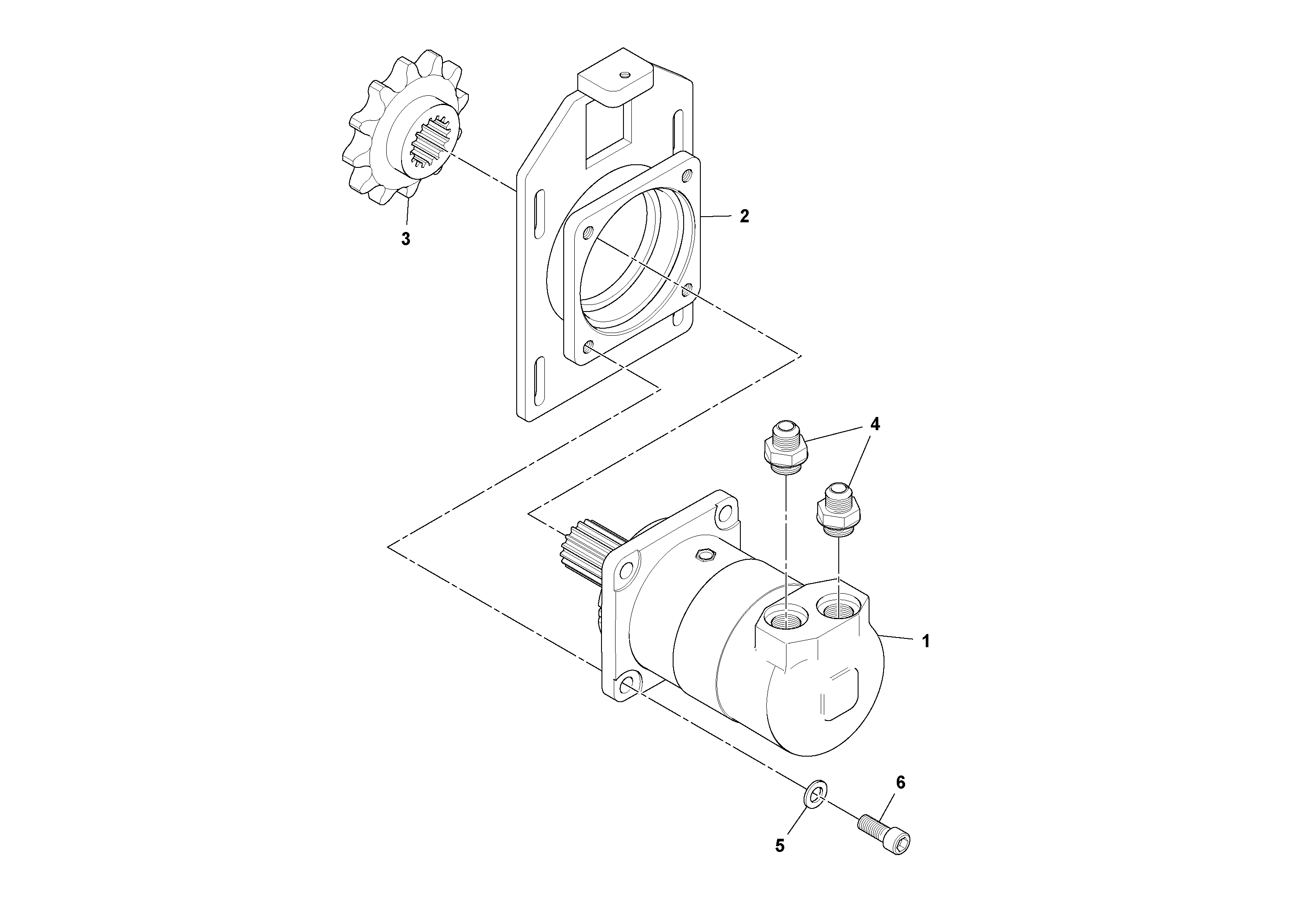 Seat frame RM13339833 VOLVO