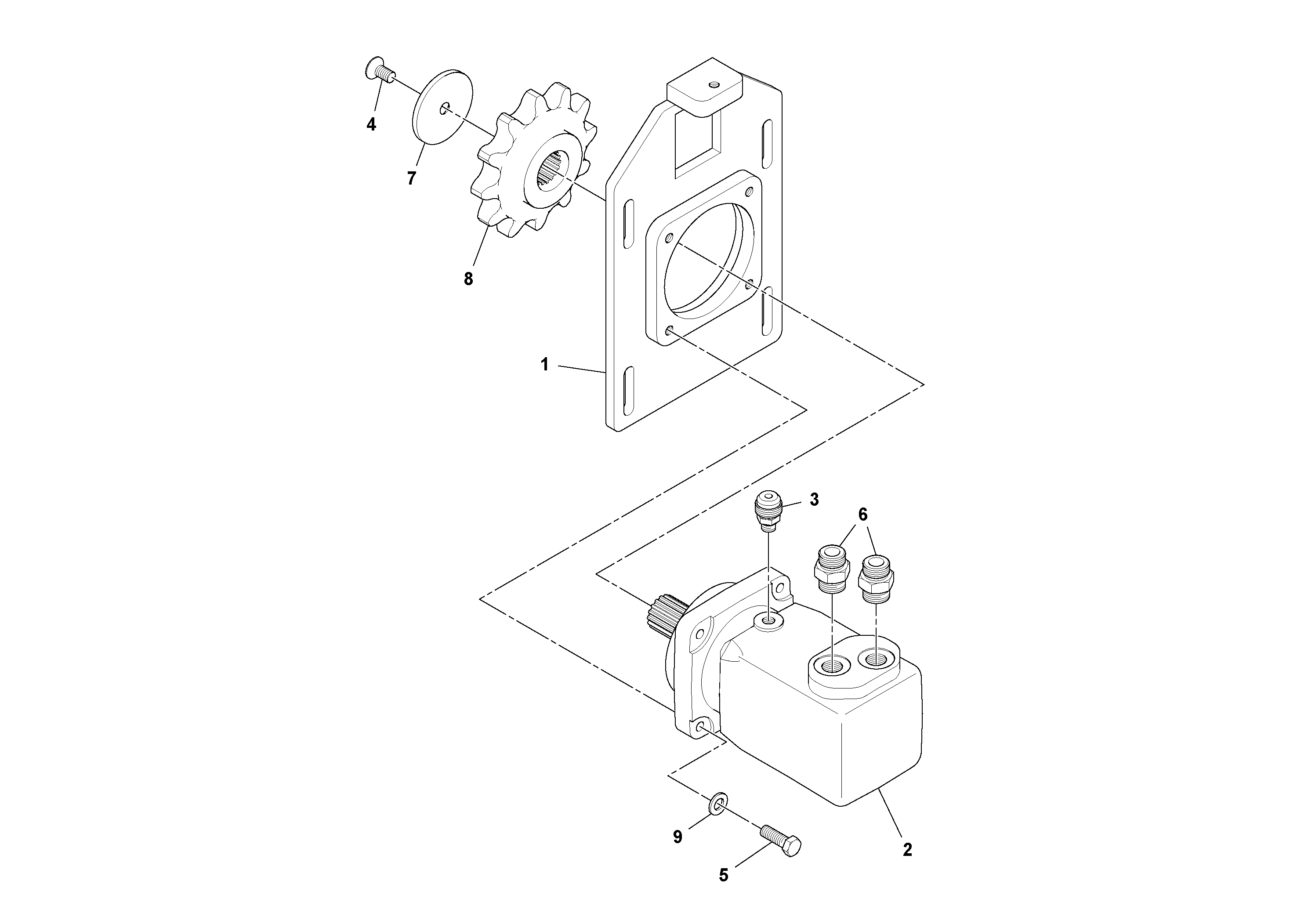 Opr Cylinder RM43910330 VOLVO
